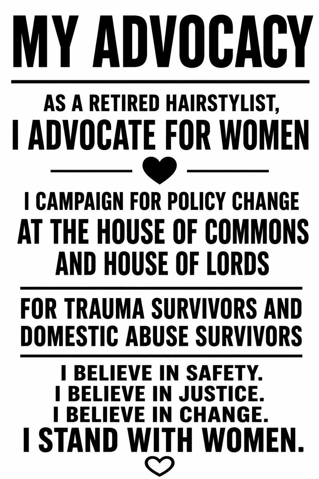 SURVIVOR ADVOCATE 