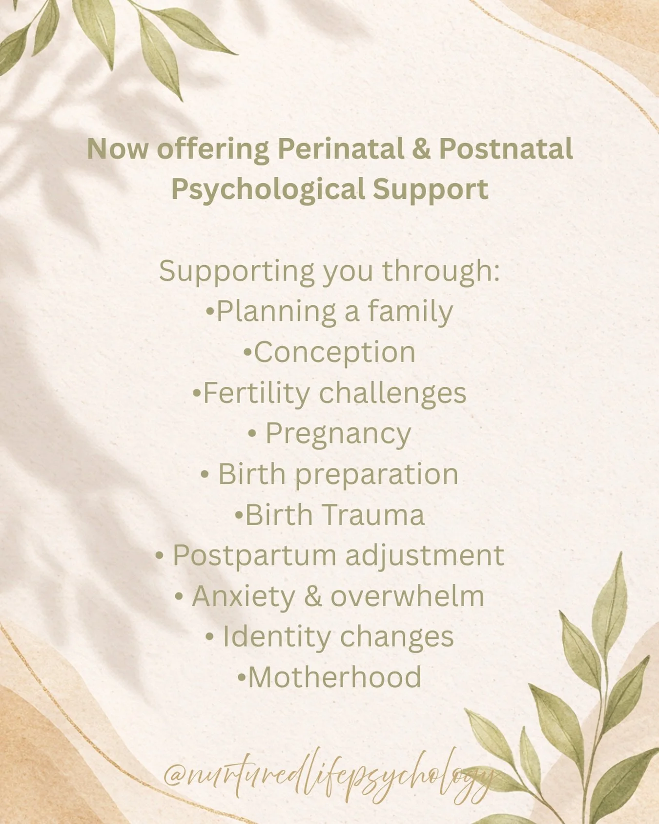 I&rsquo;m extremely passionate about women&rsquo;s health, and I&rsquo;m so ready to step into this space supporting women through one of life&rsquo;s biggest transitions 🤍

The journey into motherhood can be beautiful, but it can also feel overwhel