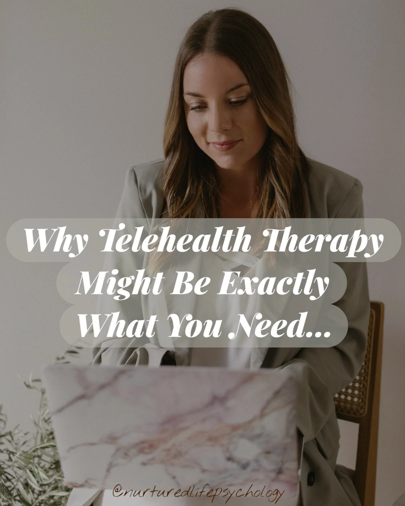 Life gets busy. Between work, family, friends and everything else, finding time for therapy can feel overwhelming and impossible. But that&rsquo;s the beauty of telehealth ✨

Here&rsquo;s why many people are choosing telehealth for their therapy sess