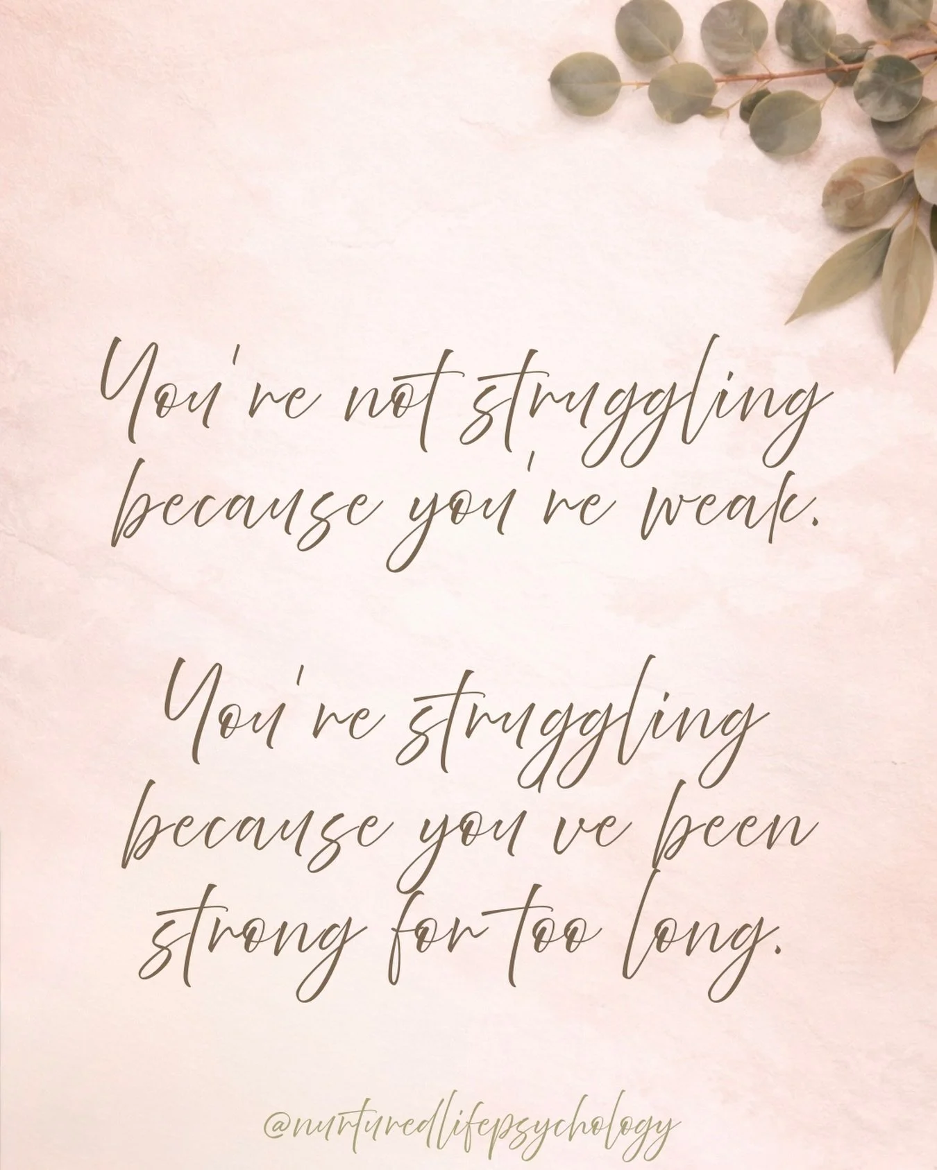 You&rsquo;ve been coping, but coping isn&rsquo;t the same as actually feeling okay. 
It&rsquo;s surviving&hellip; not truly managing, processing, or healing 🌱
 
 
 
 
 
 
#mentalhealthawareness #healingjourney #psychologytips #emotionalwellbeing #bu