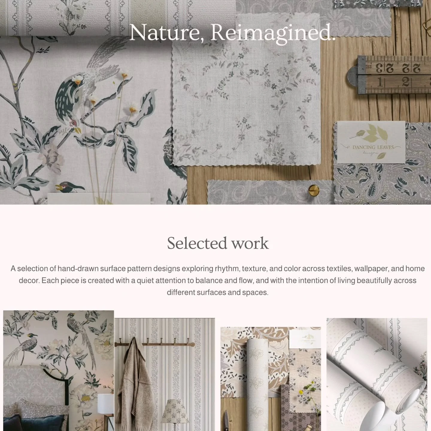 Well&hellip; I finally did it 😅🌿 www.dancingleaves.ch  My website is officially live! After far too many hours moving things by two pixels, changing fonts, second-guessing layouts, and staring at wallpaper mockups until my eyes blurred&hellip; here