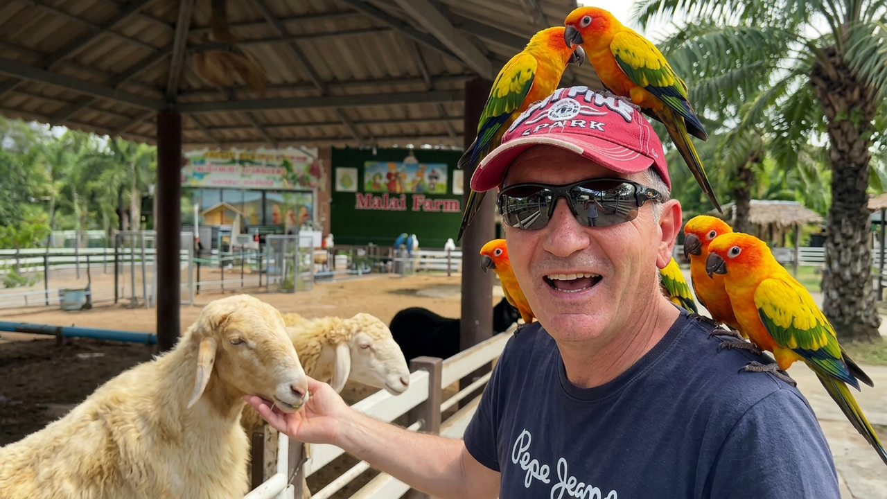 Visite d’une Ferme en Thaïlande 