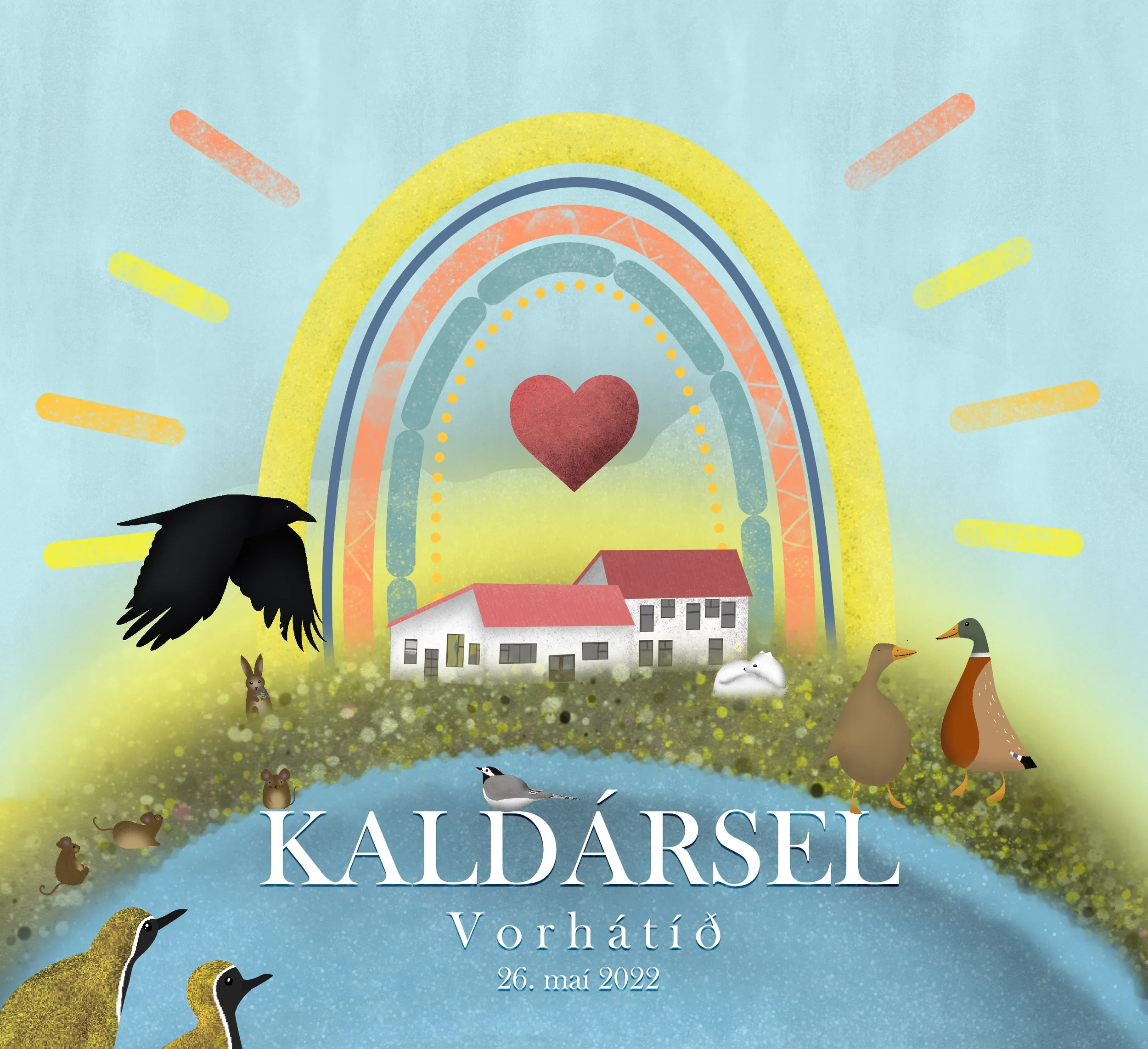 Ads for Kaldársel summercamp (Auglýsingar fyrir Kaldársel sumarbúðir)