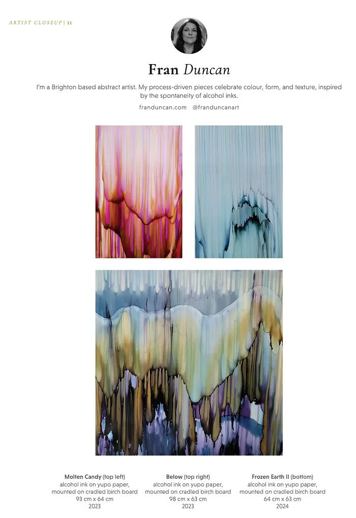 Magazine Feature: Artist Close Up