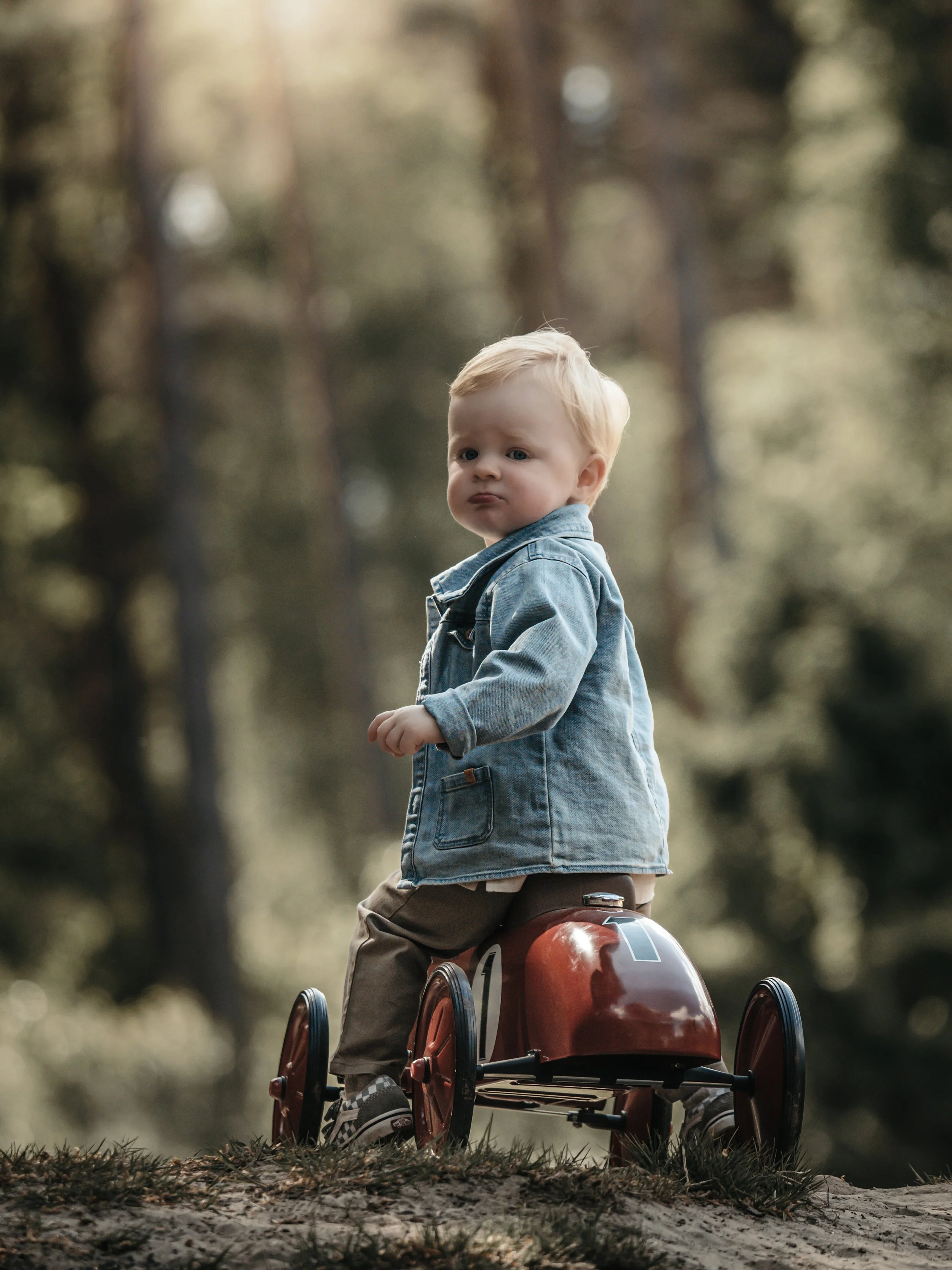 gezinsshoot met 1 kind, peuter op de foto Portetfotografie