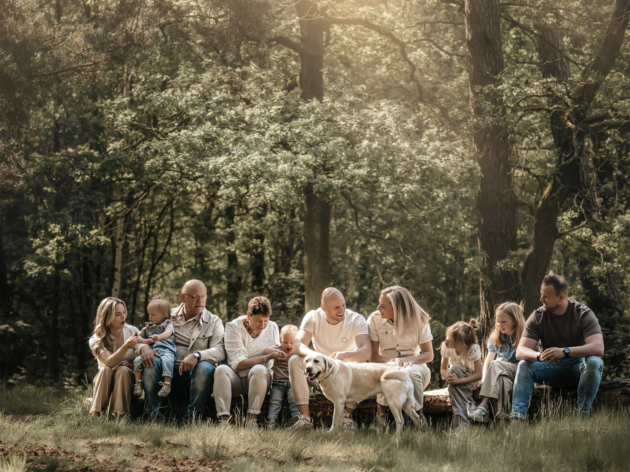 lifestyle familieshoot mooi weer in Oldenzaal