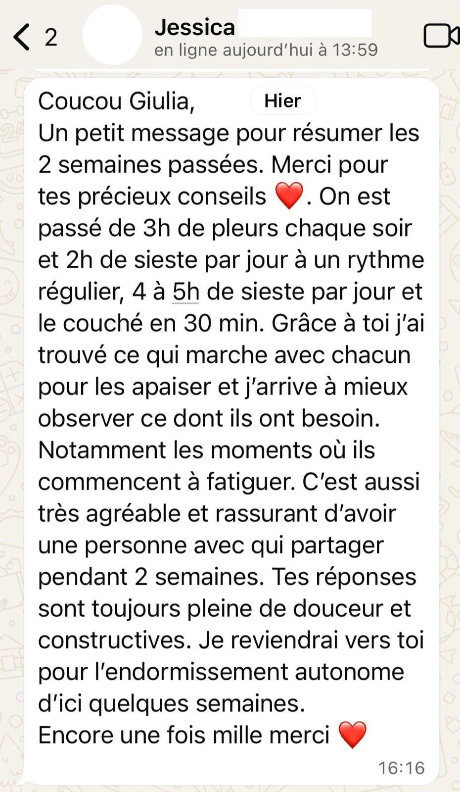 Dort comme un bébé avis