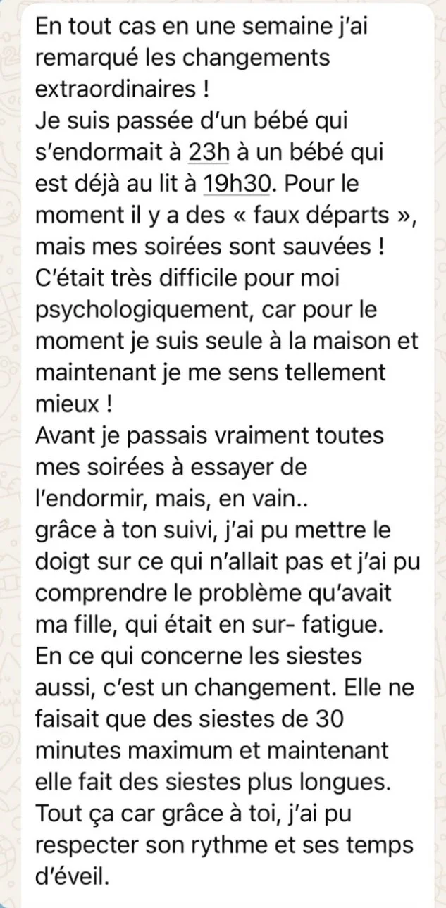 Dort comme un bébé avis