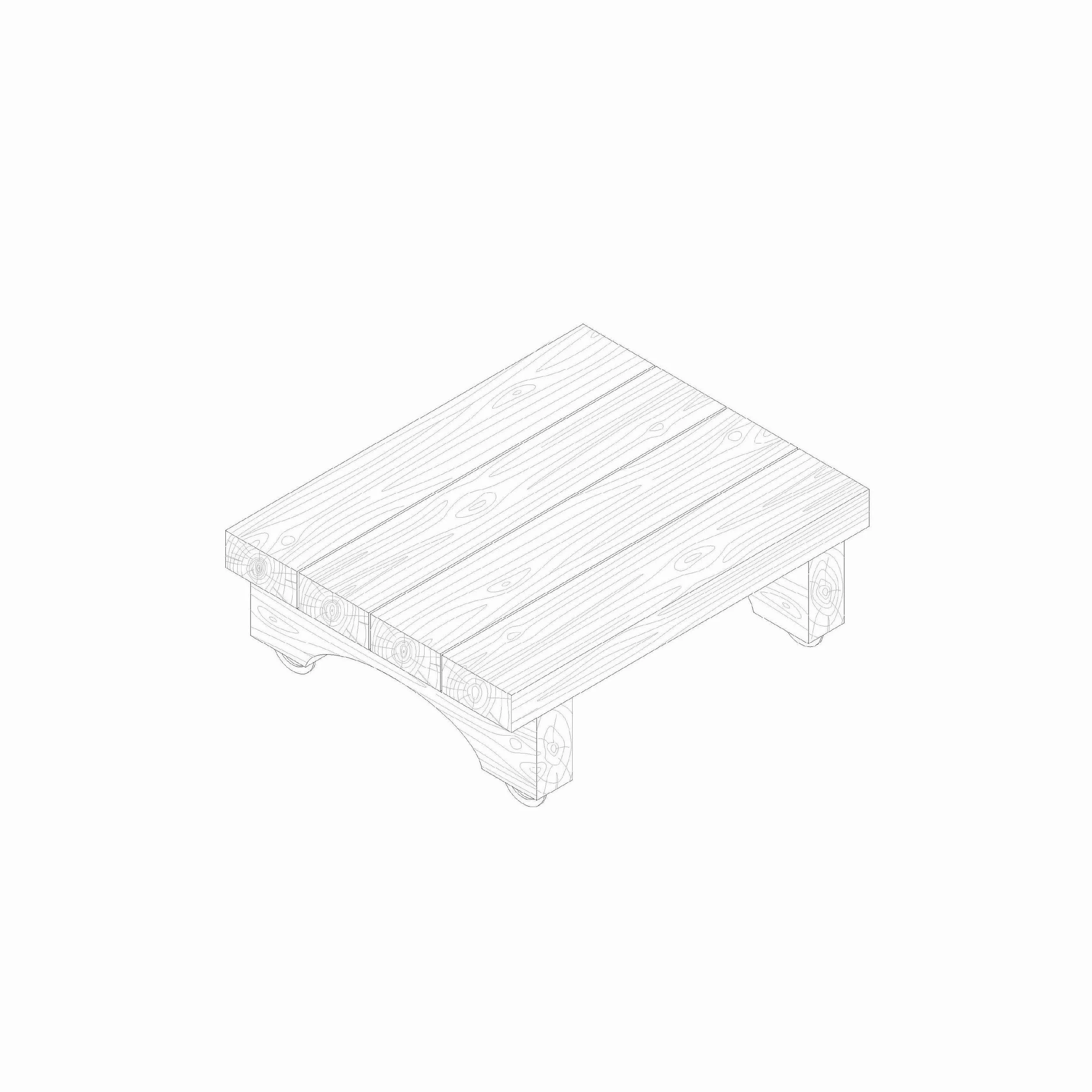 Réemploi - table basse