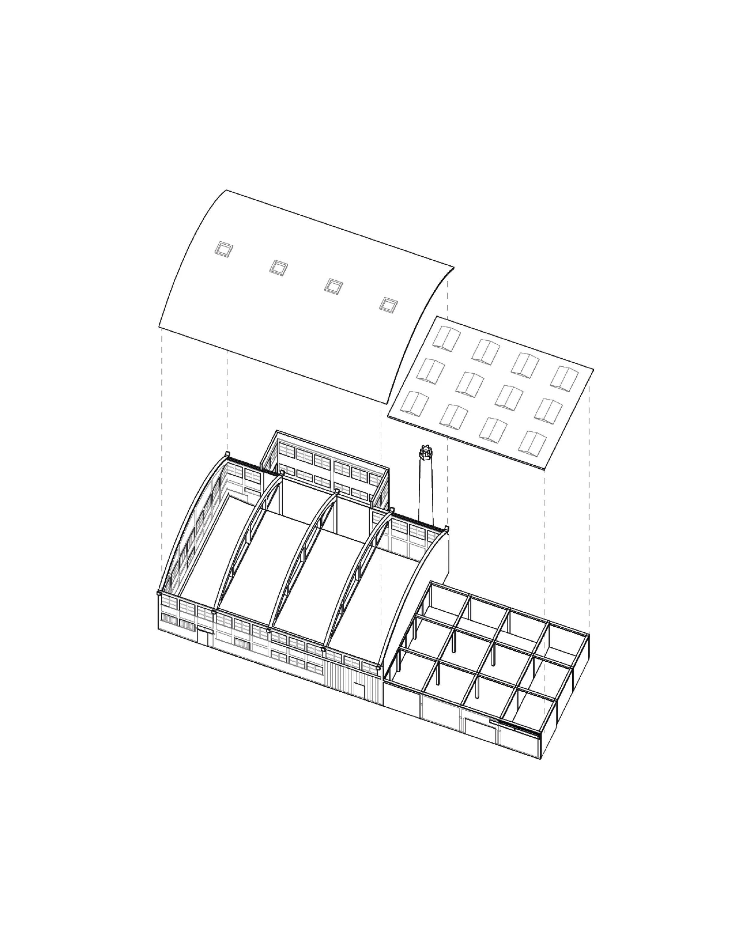Projet de réhabilitation d'un halle industrielle