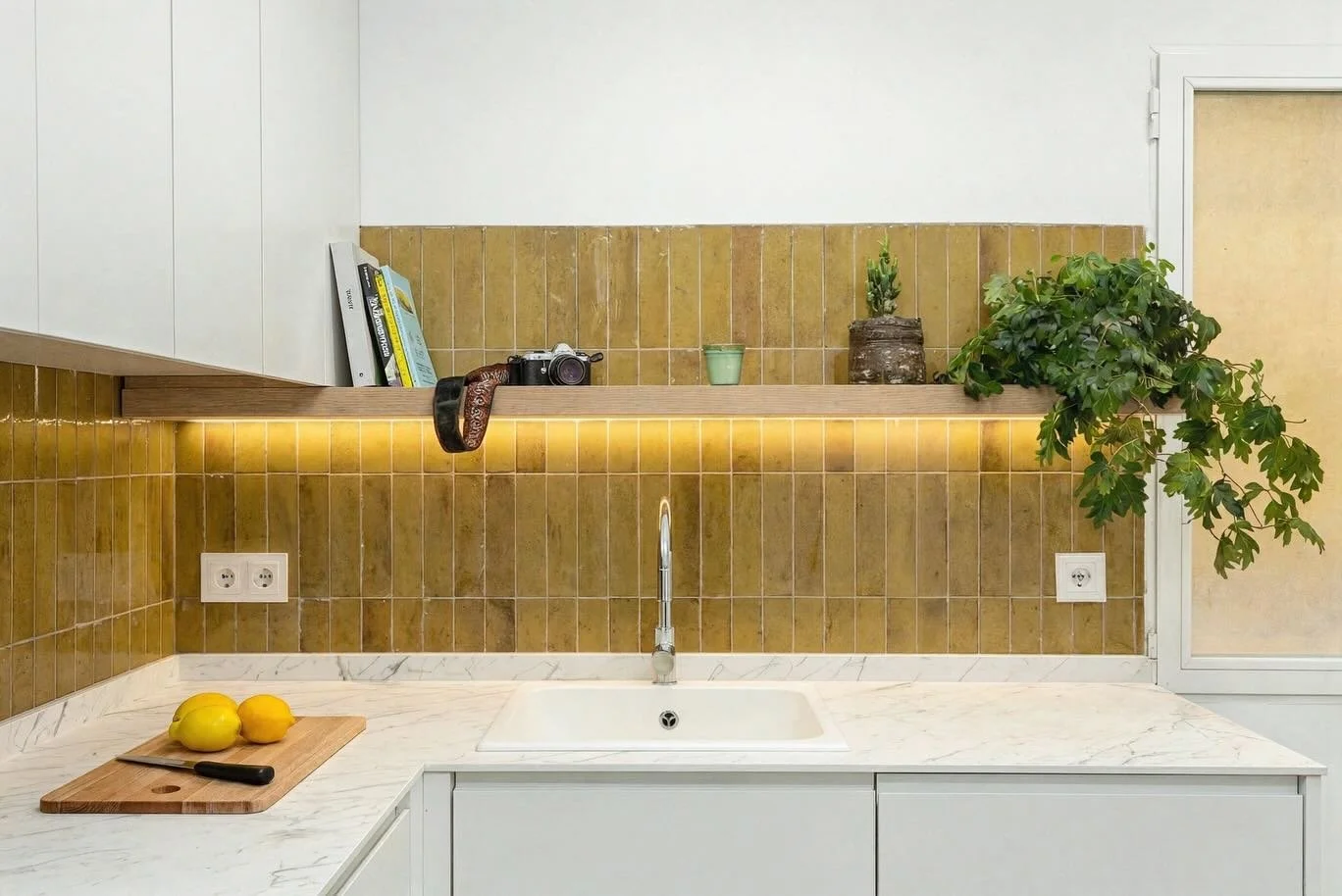 Una cocina tambi&eacute;n puede ser un lugar para mostrar lo que te inspira: libros, objetos y peque&ntilde;os recuerdos que llenan de vida el espacio. Cuando conviven funci&oacute;n y emoci&oacute;n, la cocina deja de ser solo un lugar para cocinar 