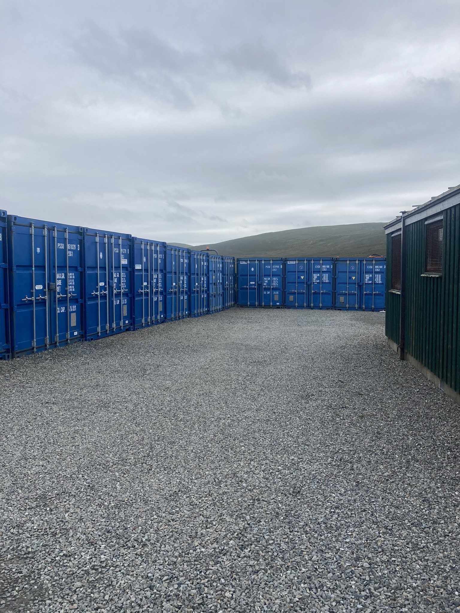 10ft self storage units at Shetland Self Storage