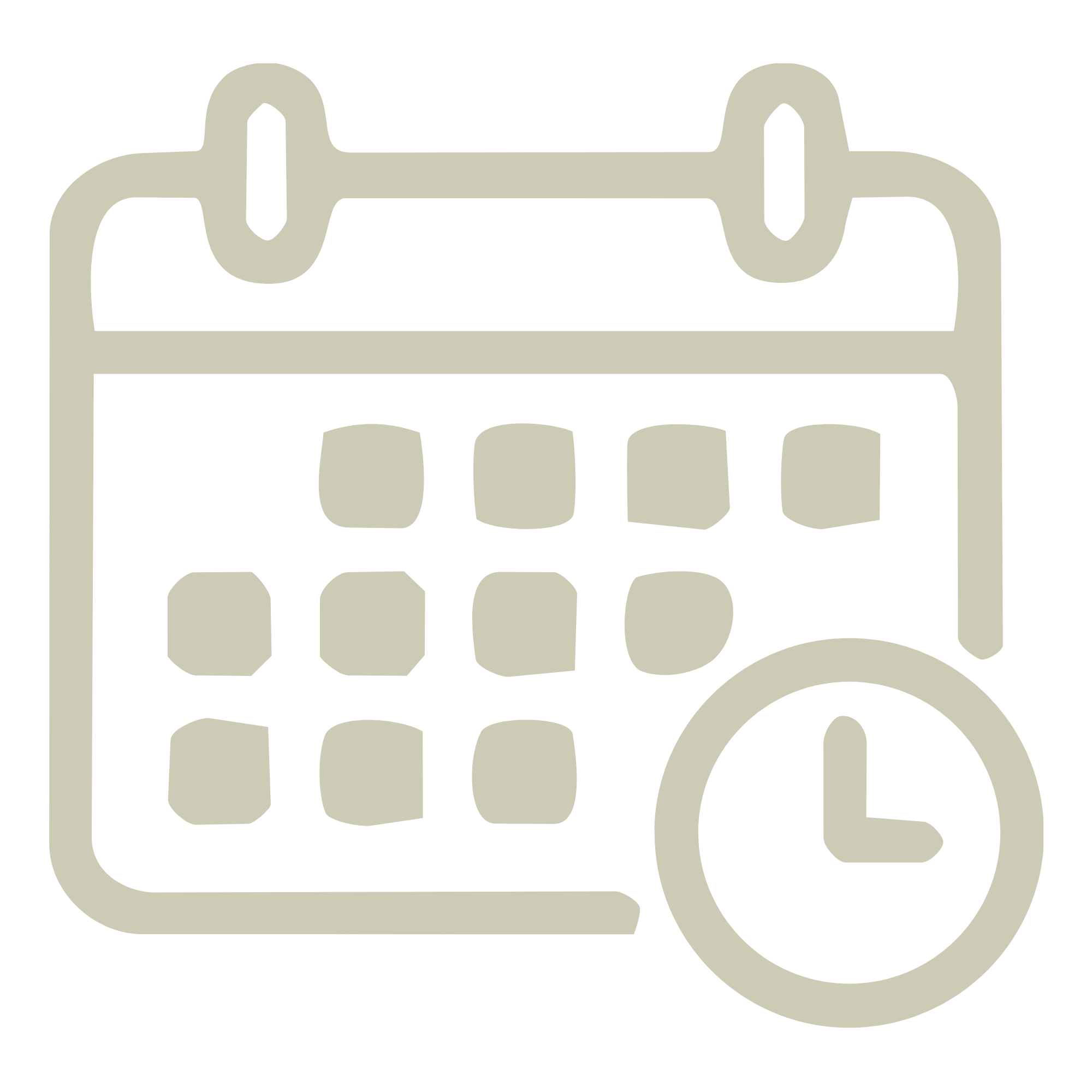 Ikon af kalender – symbol på midlertidig og afgrænset indsats.