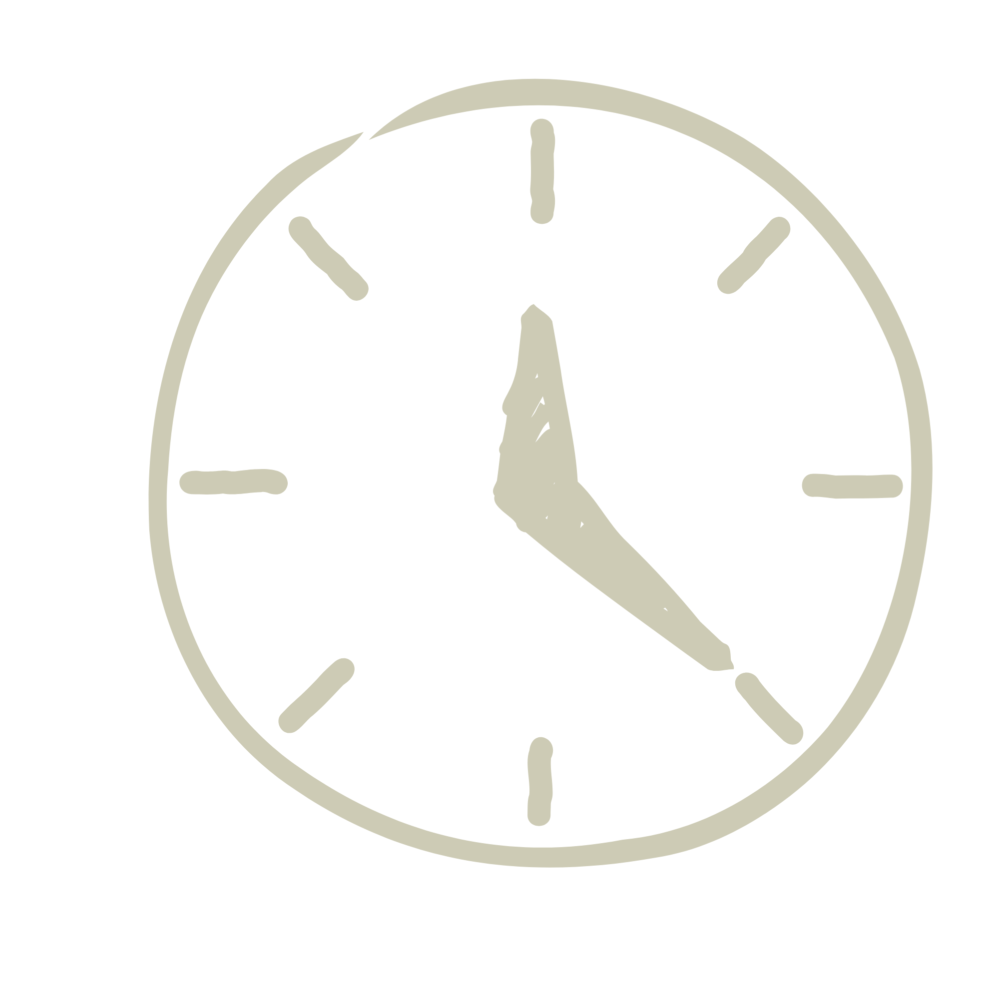 Ikon af ur – symbol på hurtig vurdering af forespørgsel og mulighed for opstart efter aftale.
