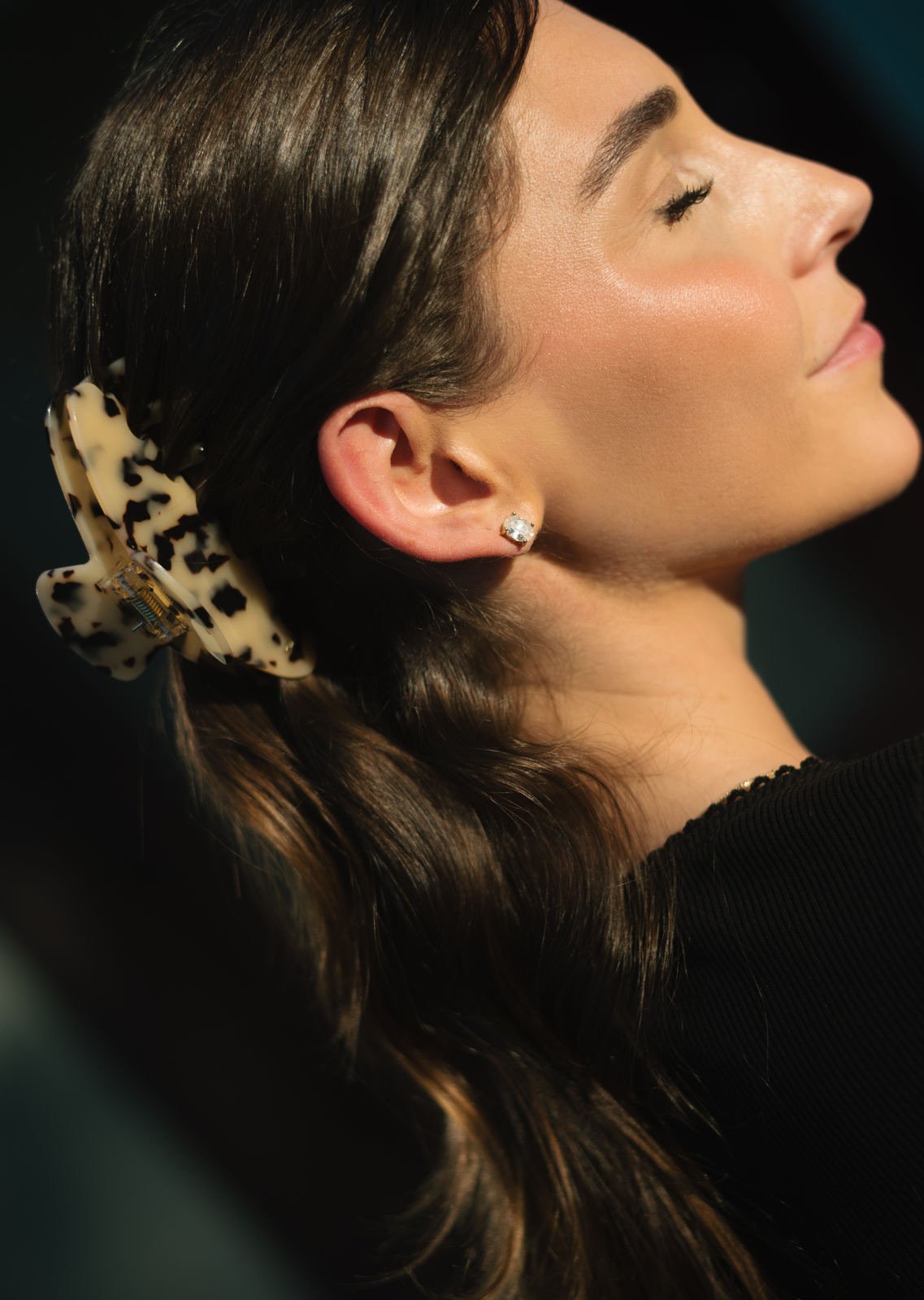 Haarspange „Fatima“ in Wild Leo