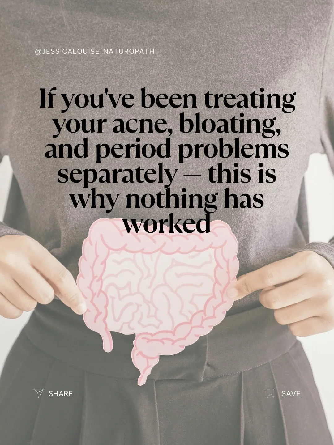 Sick of battling your health? 

making some progress then the next month being back at square one? 

Acne, gut health and hormones all interact together so treating them separately won&rsquo;t get you long lasting results 

Ready to sort out your gut