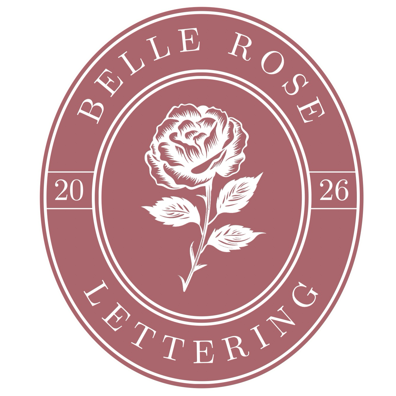 Belle Rose Lettering