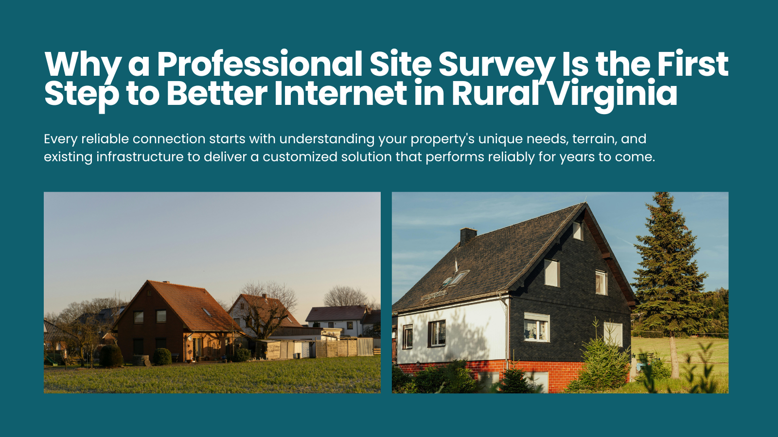 Why a Professional Site Survey Is the First Step to Better Internet in Rural Virginia