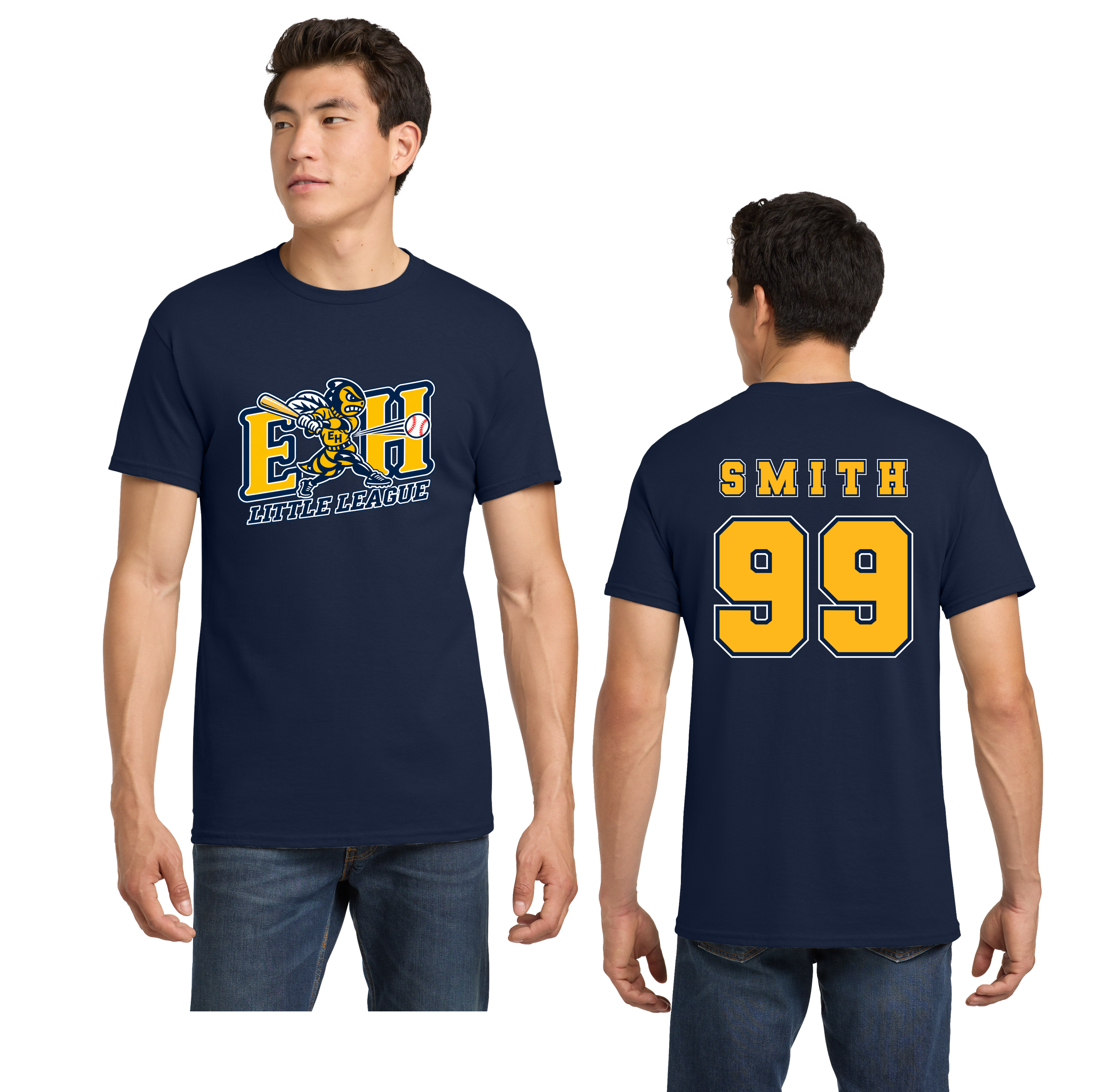 East Haven Little League Logo T-Shirt