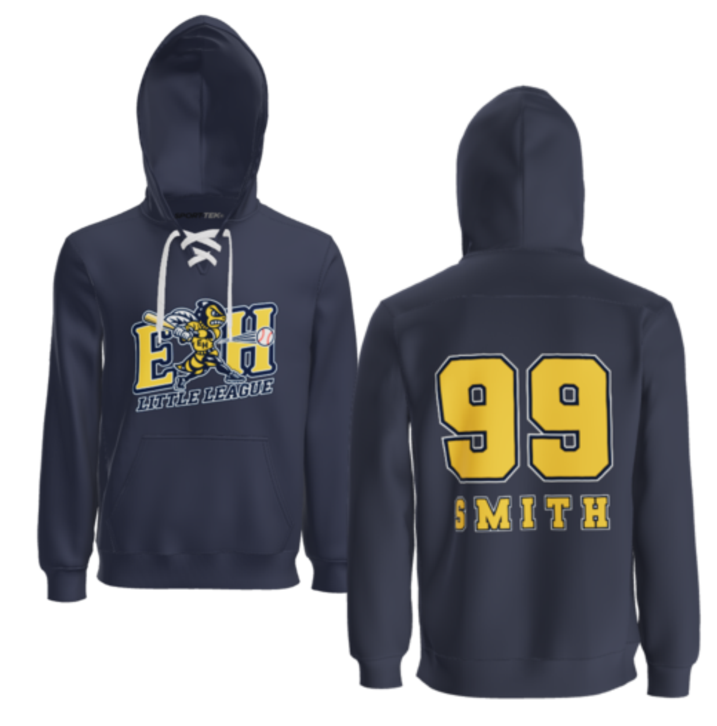East Haven Little League Lace Hoodie