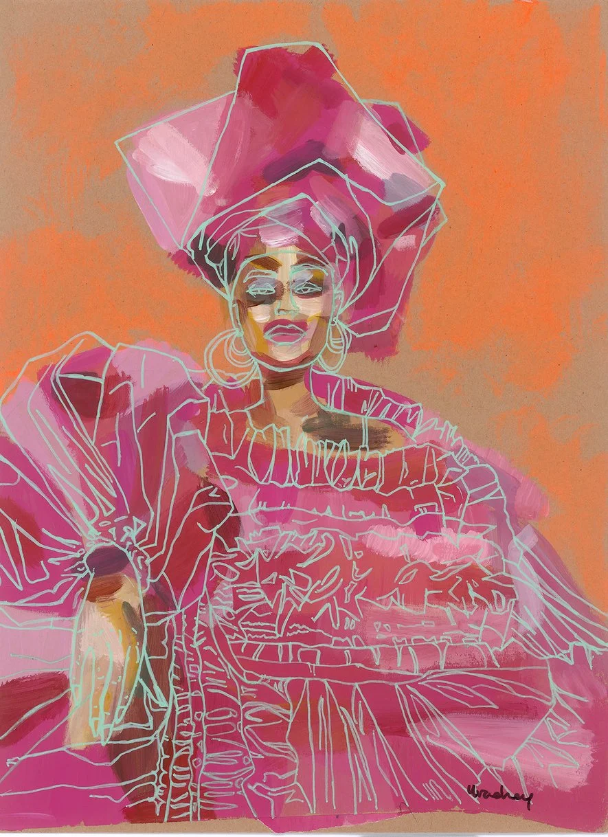 'Gele' Limited Edition Giclee Print