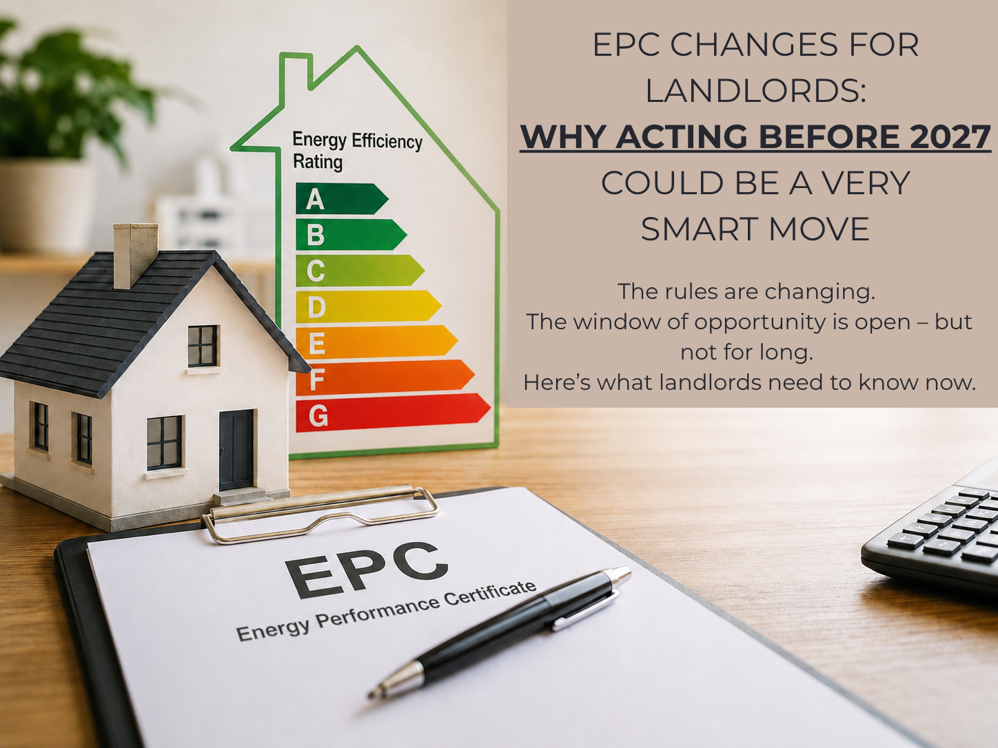 EPC Changes for Landlords: Why Reviewing Your Portfolio Before the New EPC System Arrives in 2027 Could Be a Very Smart Move
