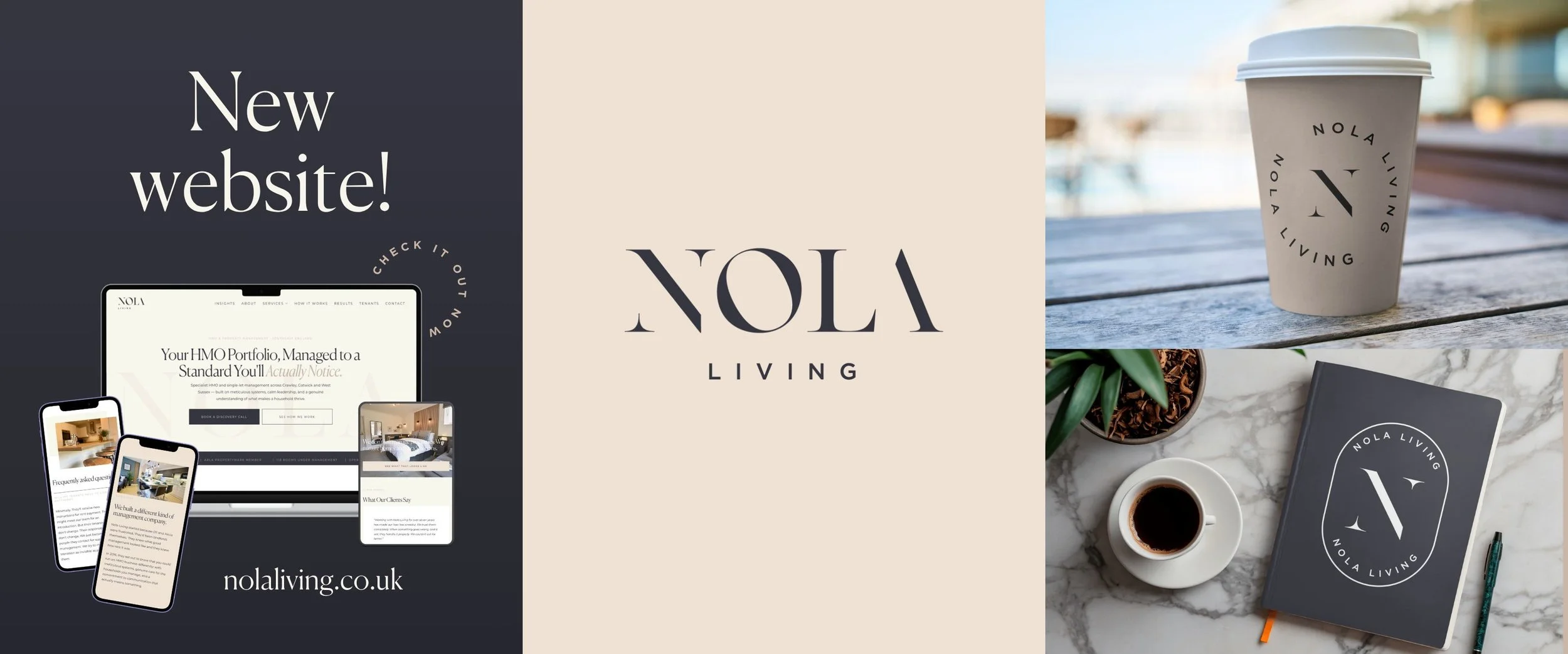 Nola Living Brand Identity