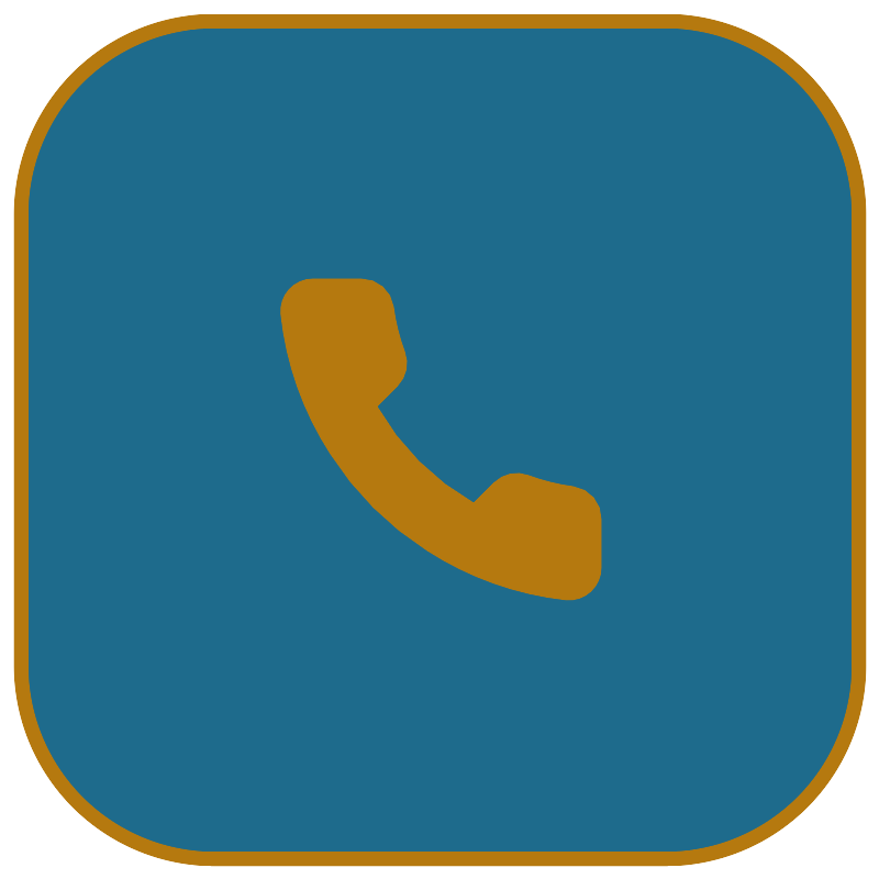Icône d'un téléphone identifié comme un bouton d'appel