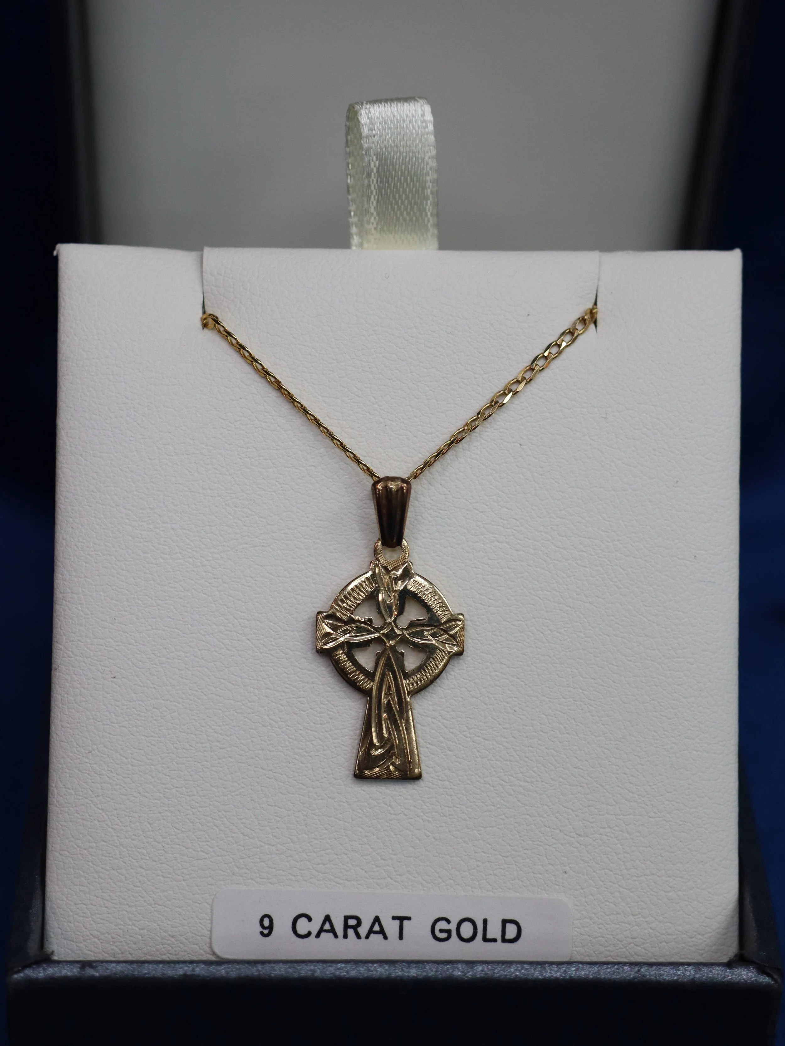 Gold Celtic Cross Pendent
