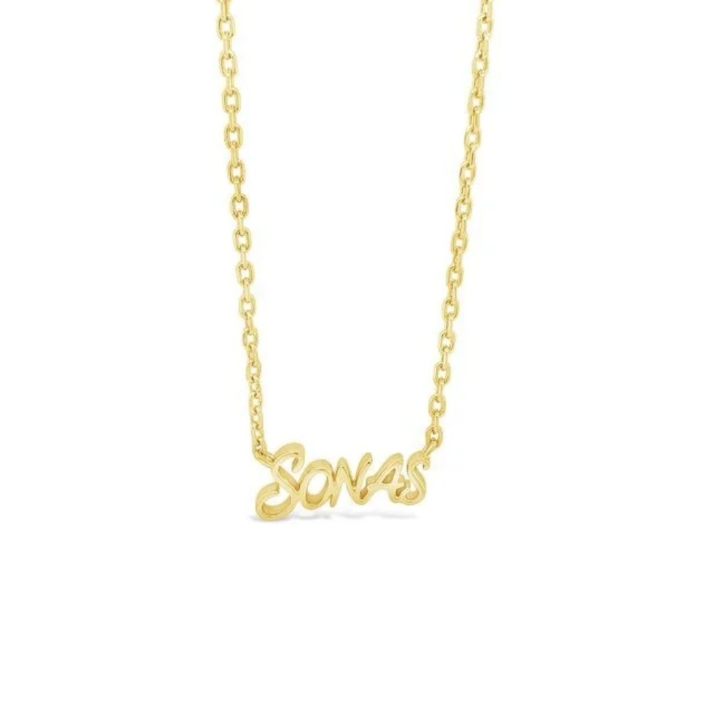 Séala 'Sonas' Pendant/Chain Gold Plated