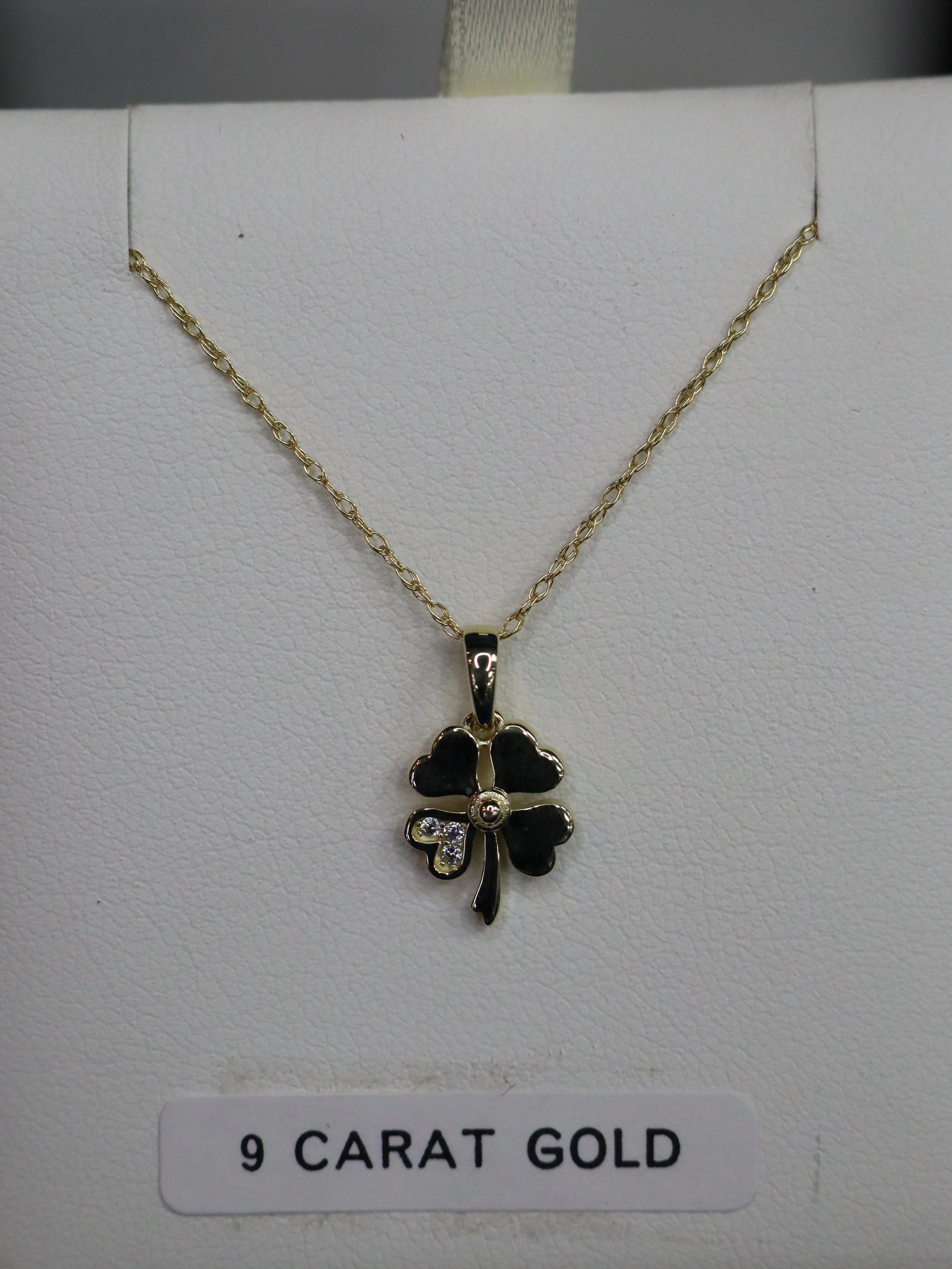 Golden Four Leafed Clover