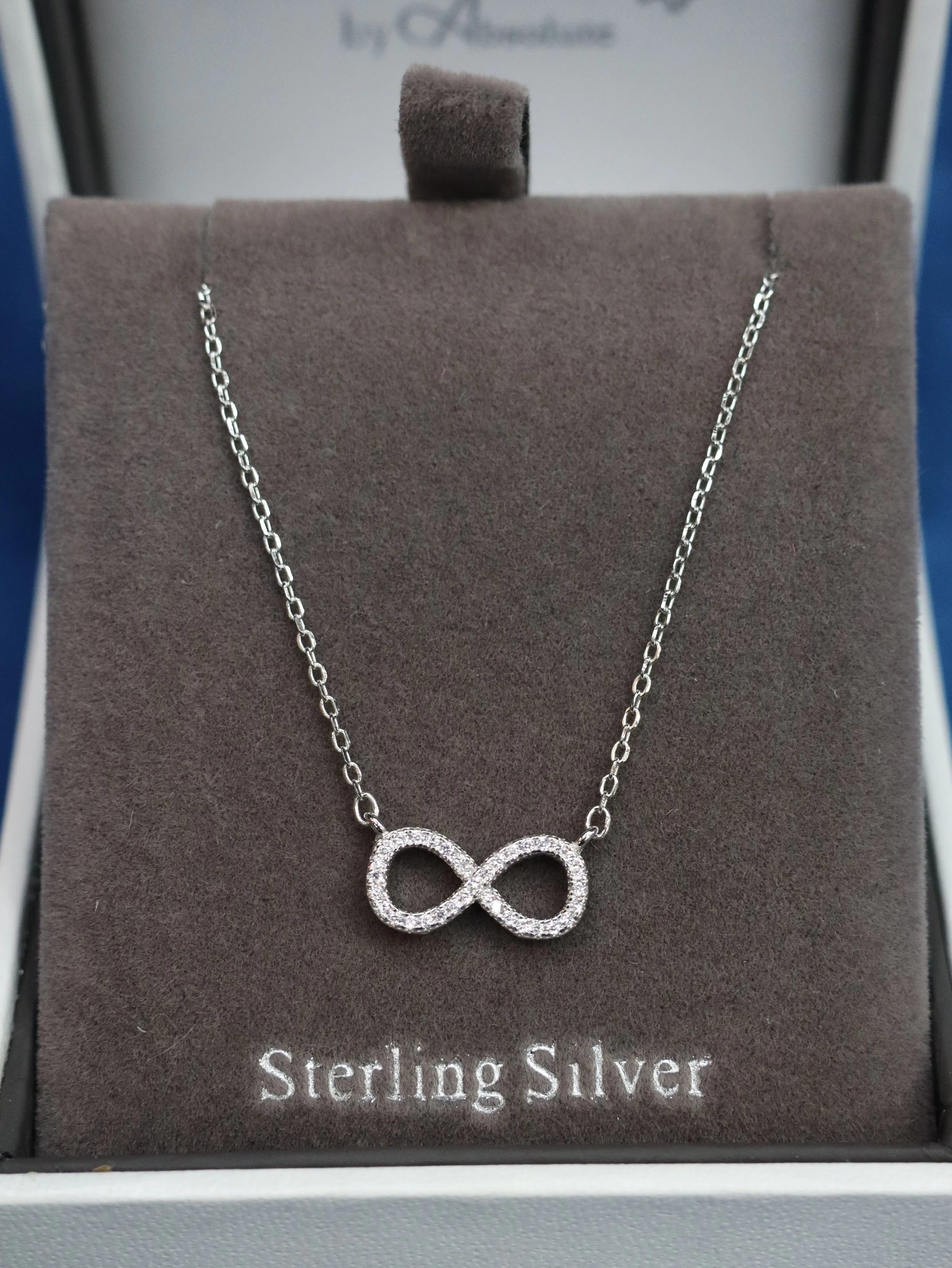 Silver Eternity Pendent