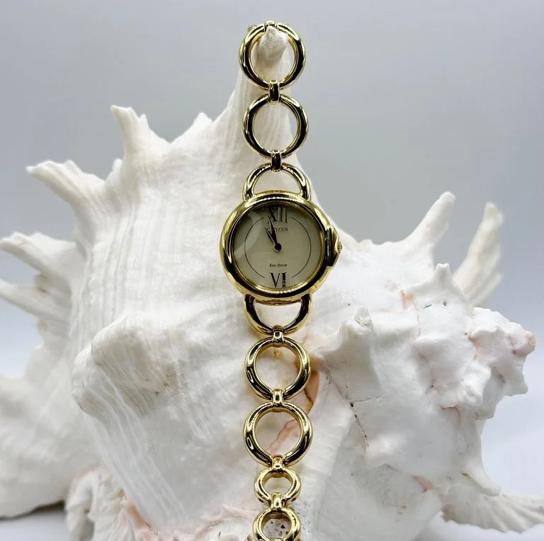 Jolie Gold Dial Ladies Watch