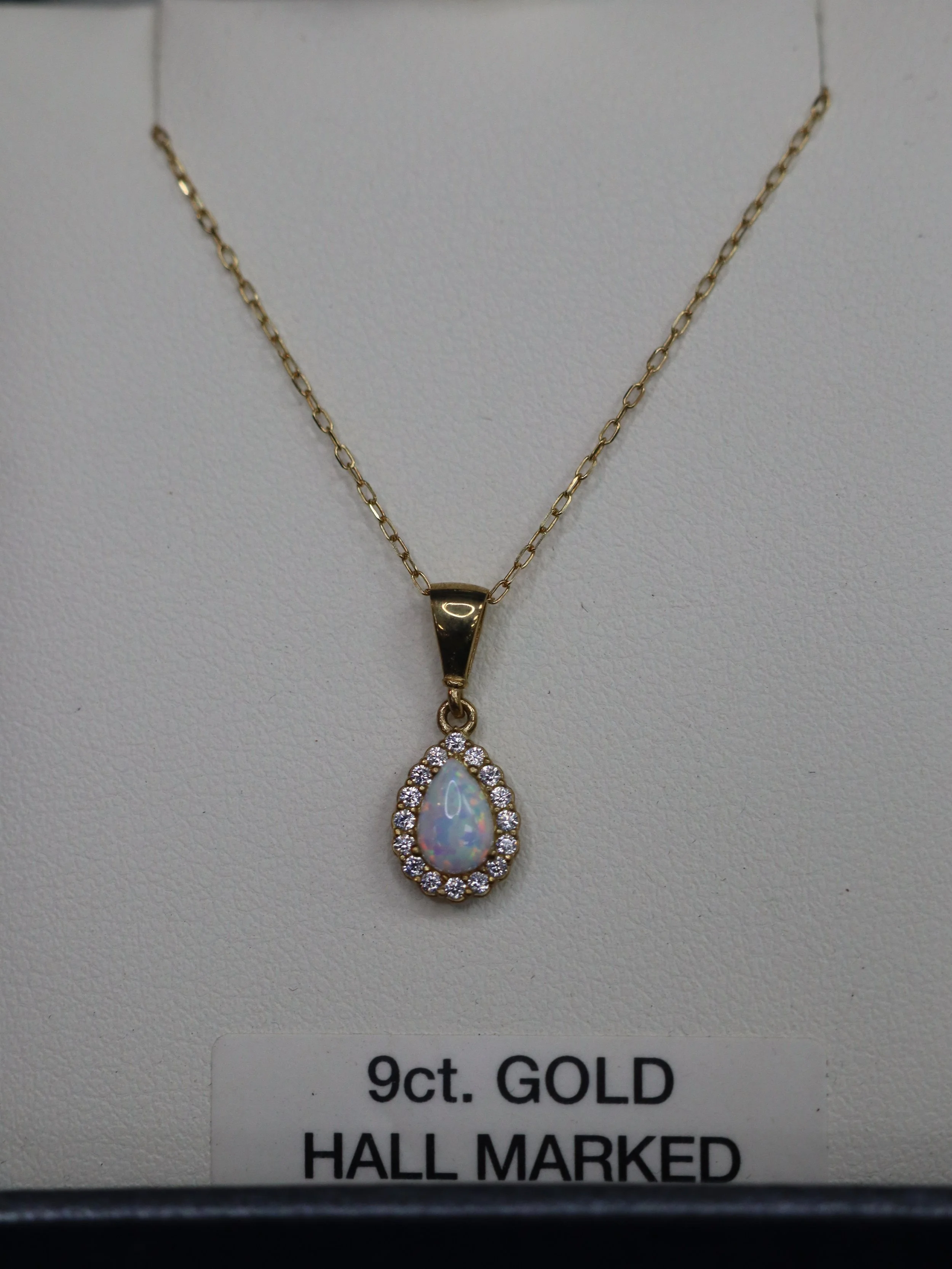 Pear Shape Opal Pendent