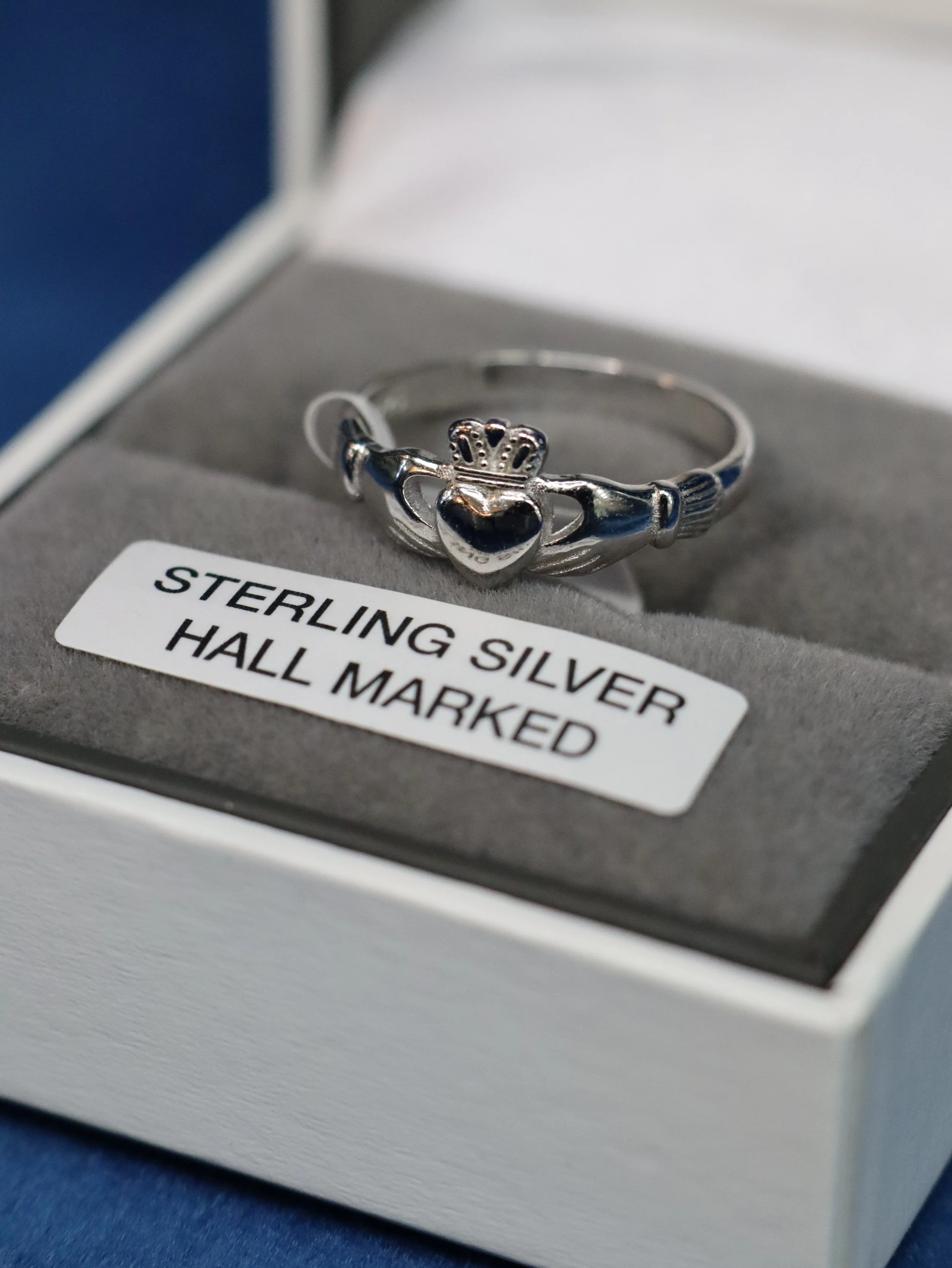 Silver Claddagh Ring