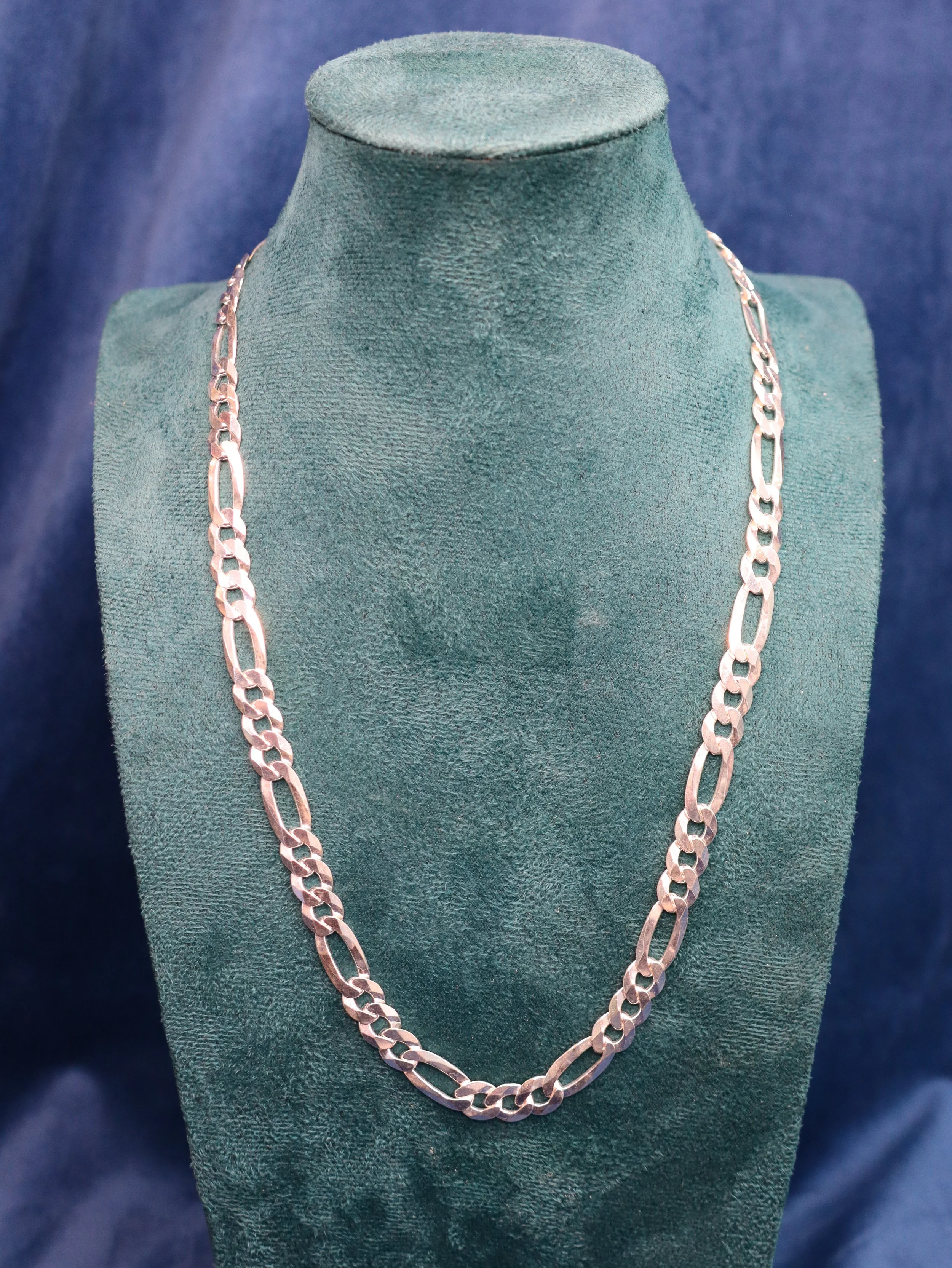 Silver Figaro Chain