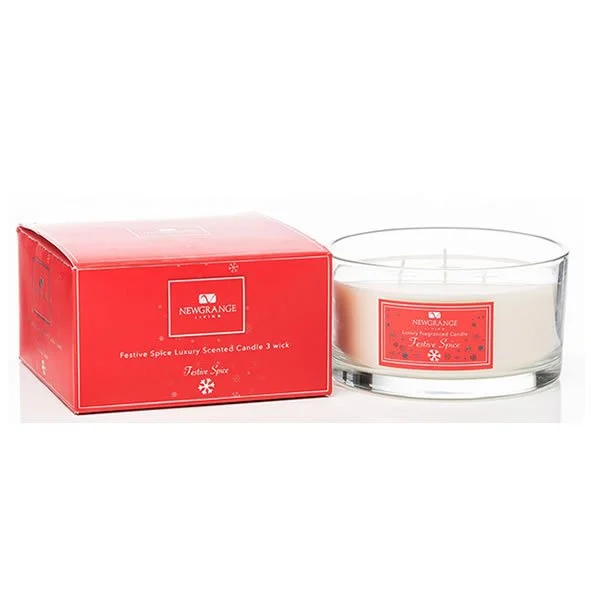 Festive Spice 3-Wick Candle