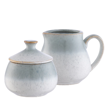 Belleek Living Tivoli Cream & Covered Sugar Set