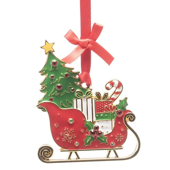 Christmas Hanging Decoration Sleigh