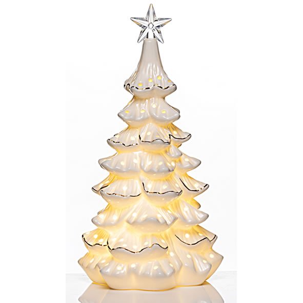 White Ceramic Christmas Tree