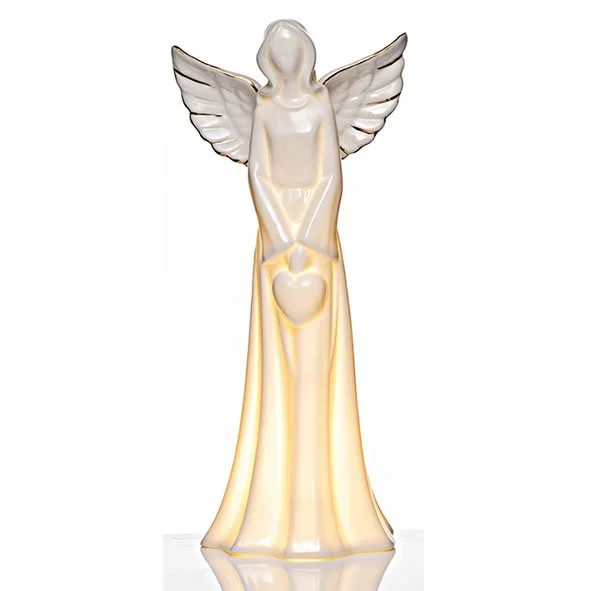White Ceramic Christmas Angel