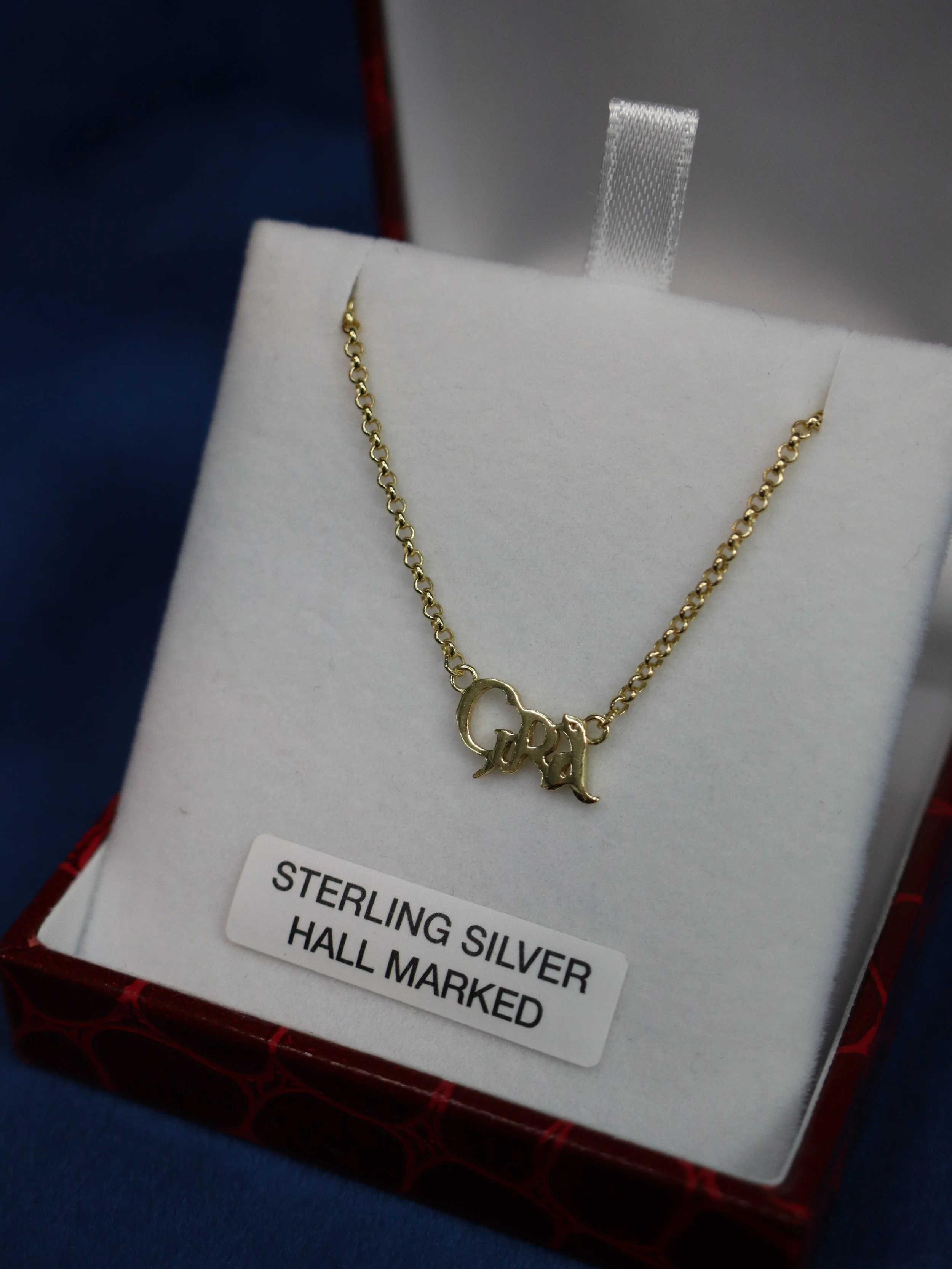 Grá (Love) Sterling Silver with 14ct Gold Plate necklace