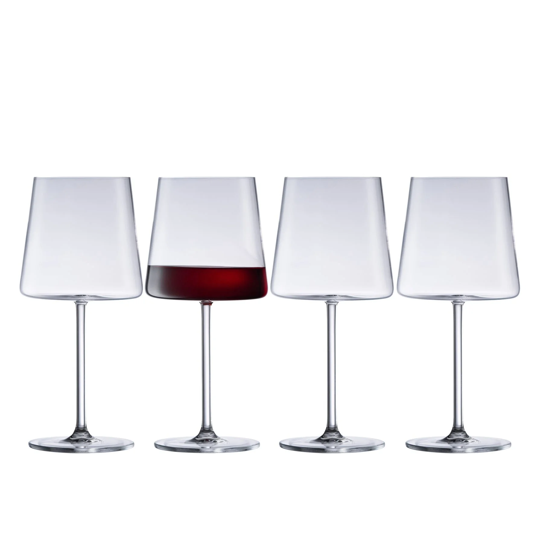 Galway Crystal Alto Red Wine Glasses 4 Pack