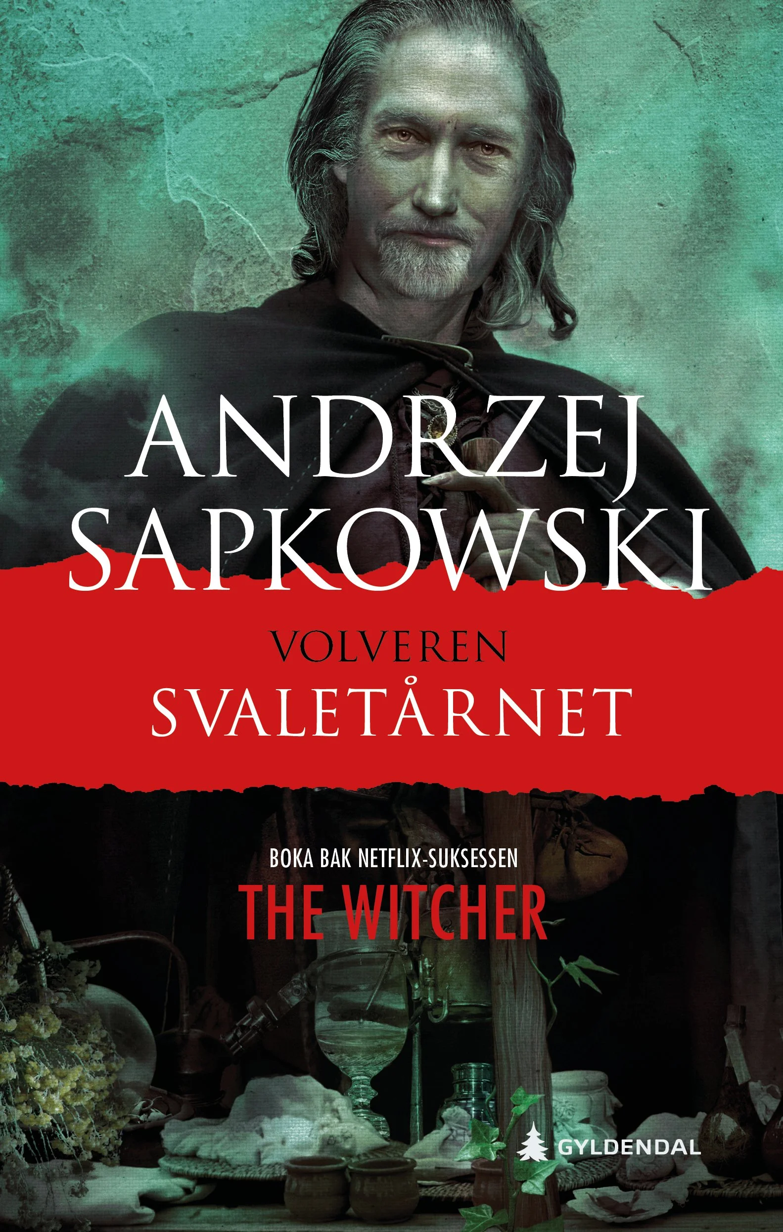 Bokomslag: Svaletårnet av Andrzej Sapkowski, Gyldendal