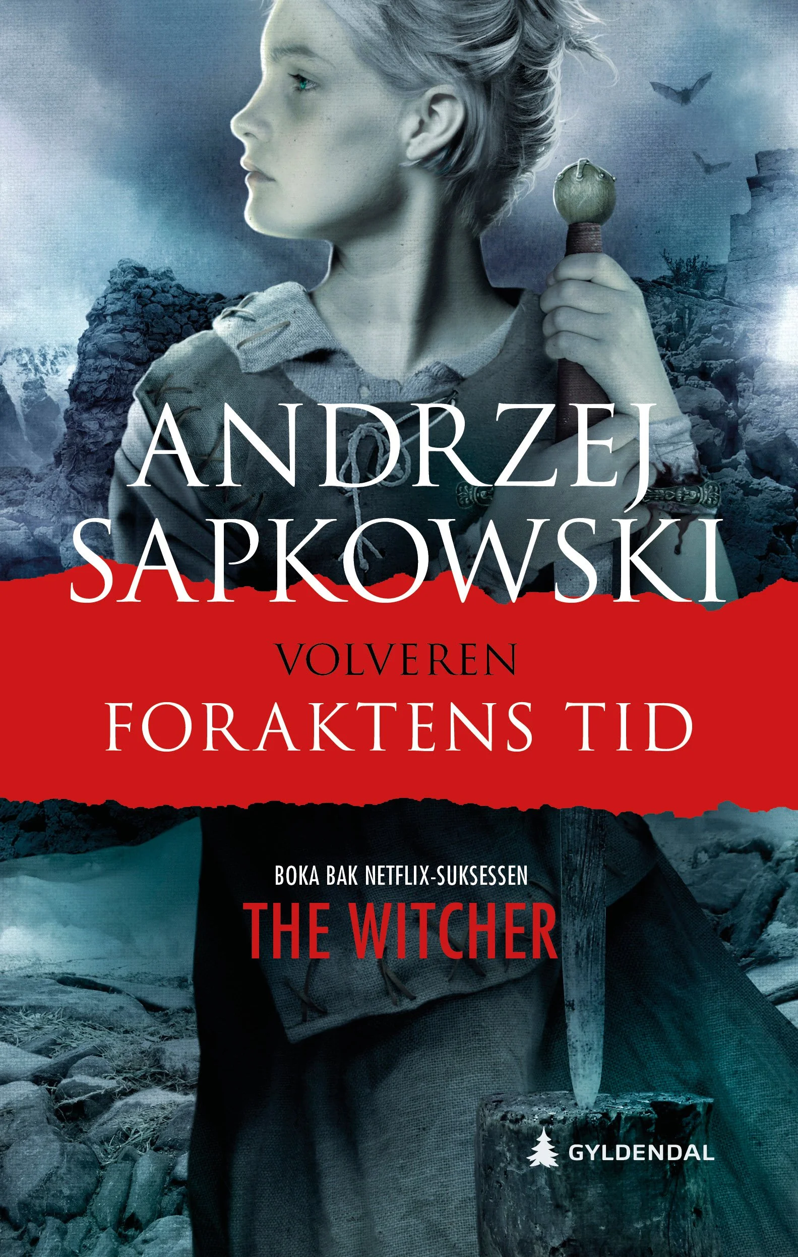 Bokomslag: Foraktens tid av Andrzej Sapkowski, Gyldendal