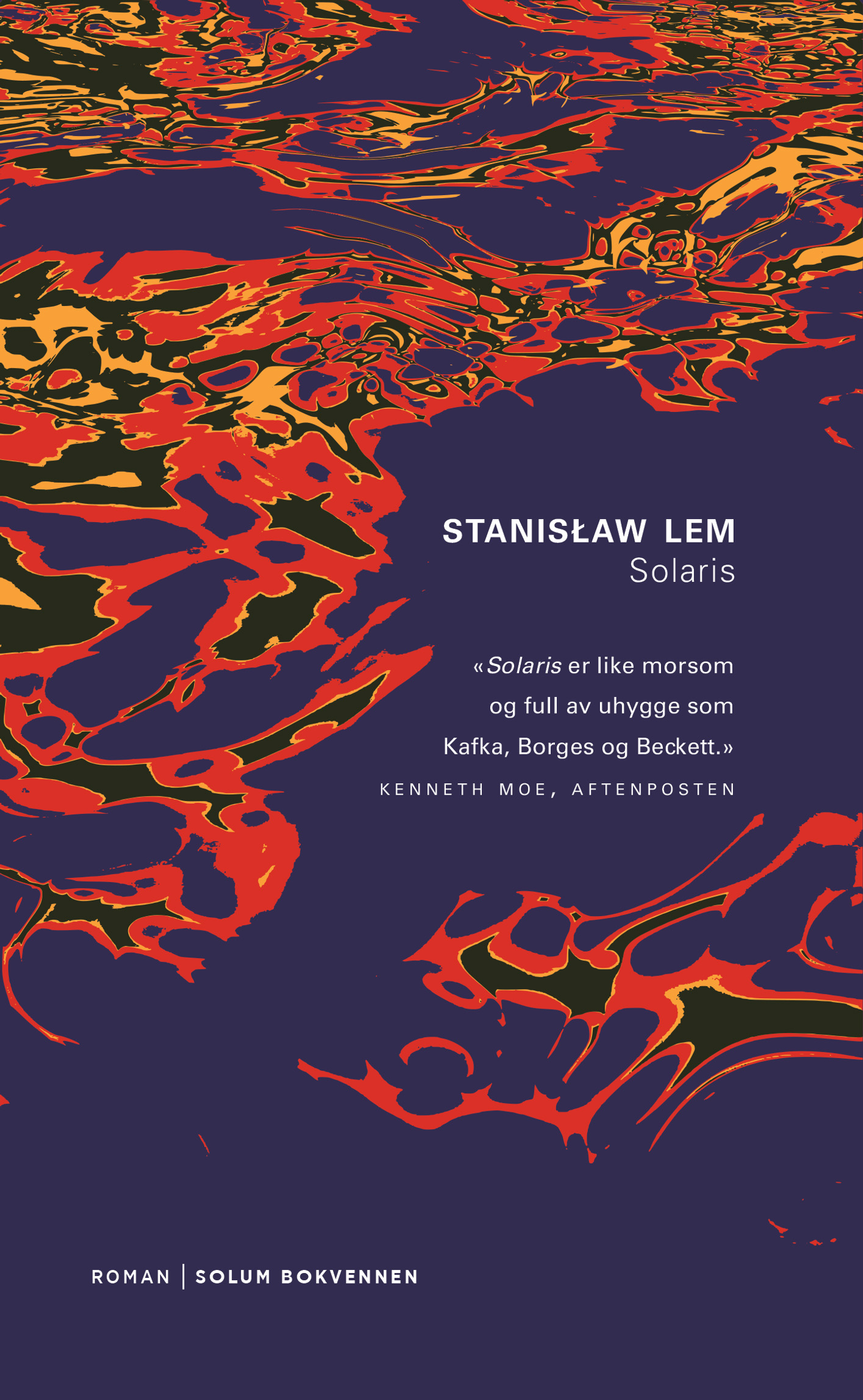 Bokomslag: Solaris av Stanisław Lem, Solum Bokvennen.