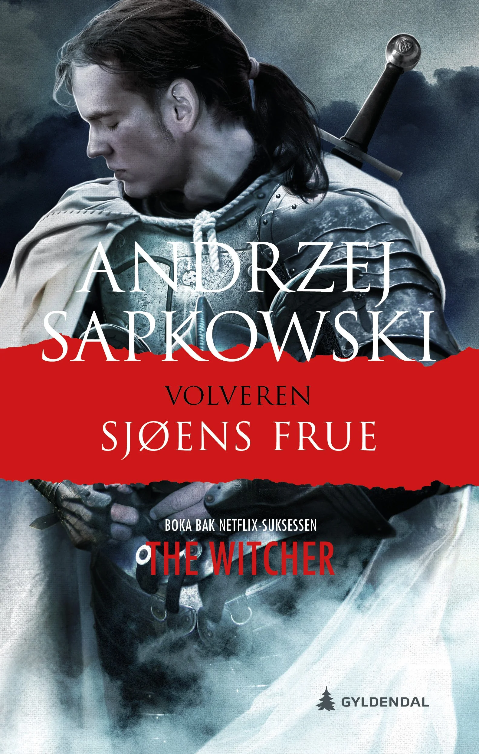 Bokomslag: Sjøens frue av Andrzej Sapkowski, Gyldendal