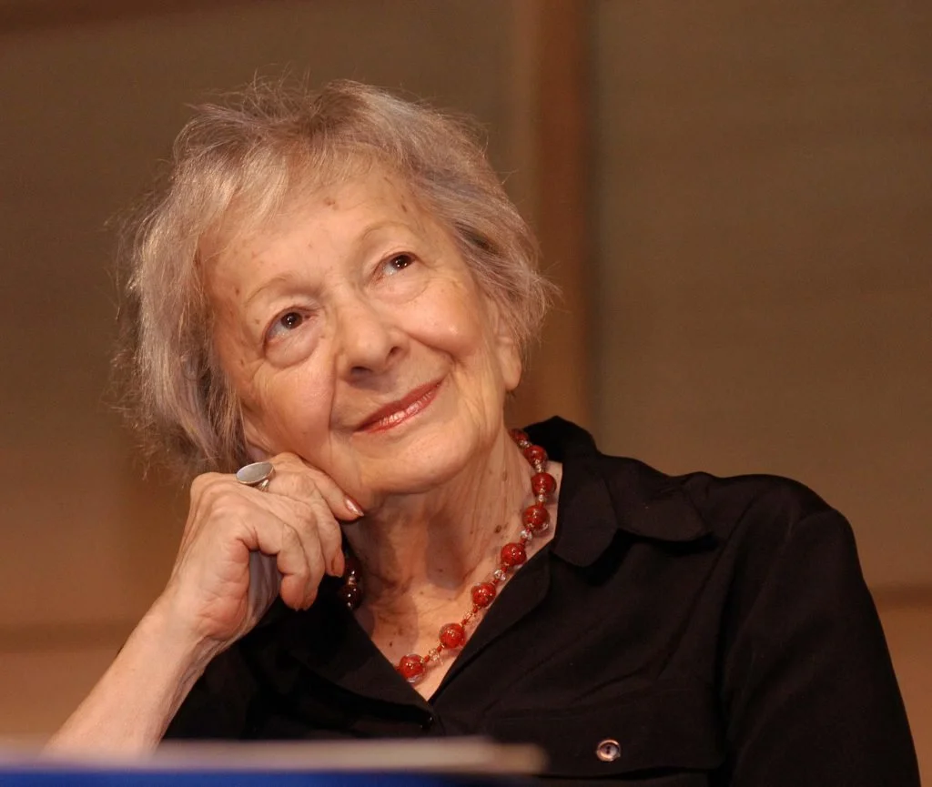 Wisława Szymborska, polsk poet og Nobelprisvinner i litteratur 1996