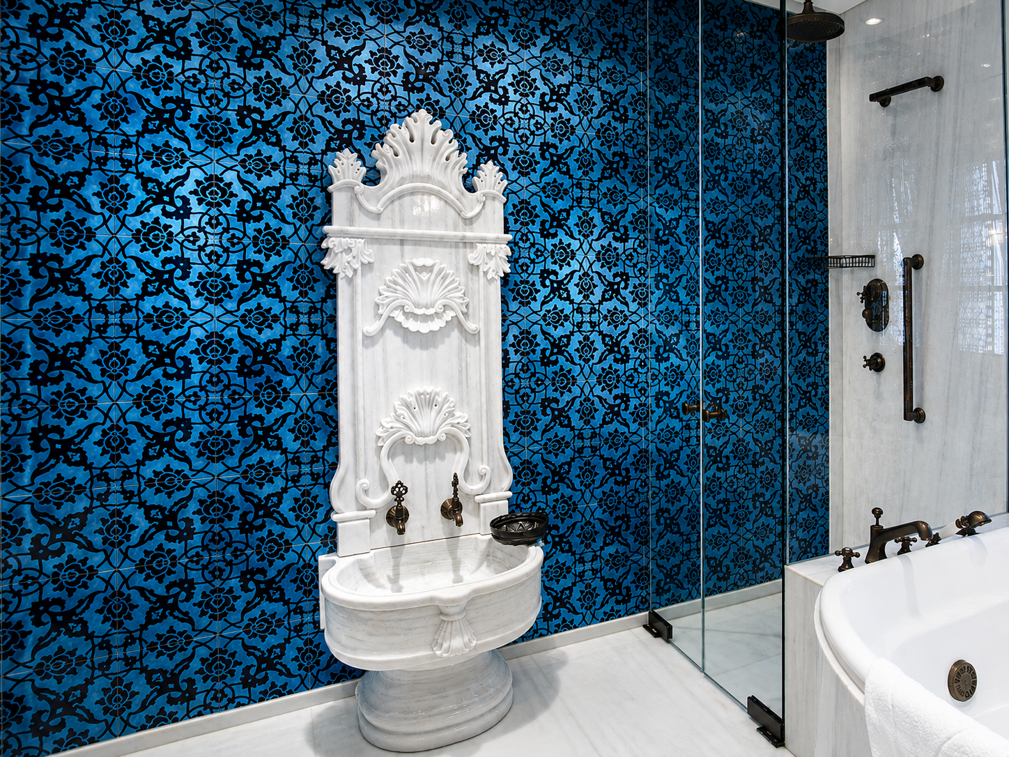 Luxury Hotel Bathroom, Istanbul 