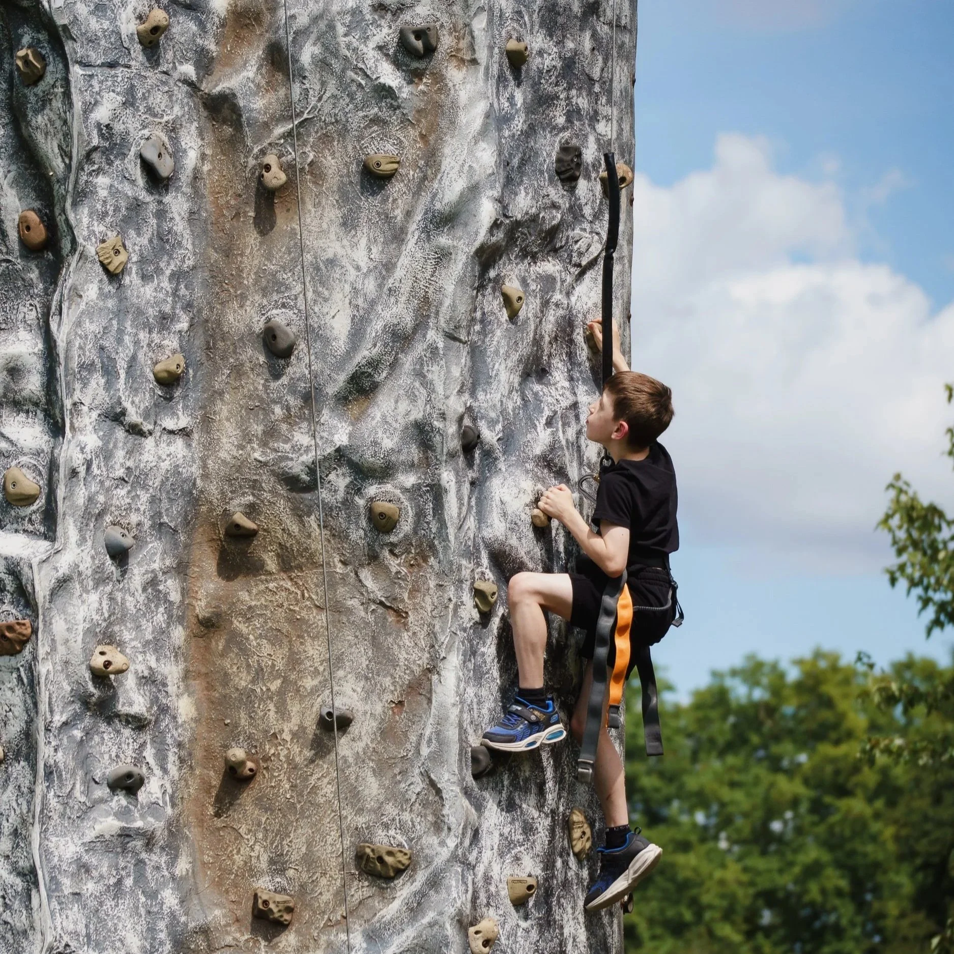 rock climbing at big play out